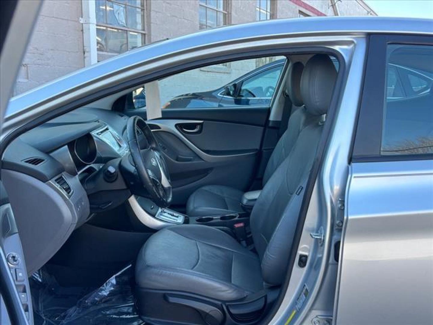 2012 Silver Hyundai ELANTRA Limited (5NPDH4AE6CH) with an 1.8L 1.8L I4 148hp 131ft. lbs. Sequential Fuel Injection engine, 6-Speed Shiftable Automatic transmission, located at 50 Eastern Blvd., Essex, MD, 21221, (410) 686-3444, 39.304367, -76.484947 - Photo#10