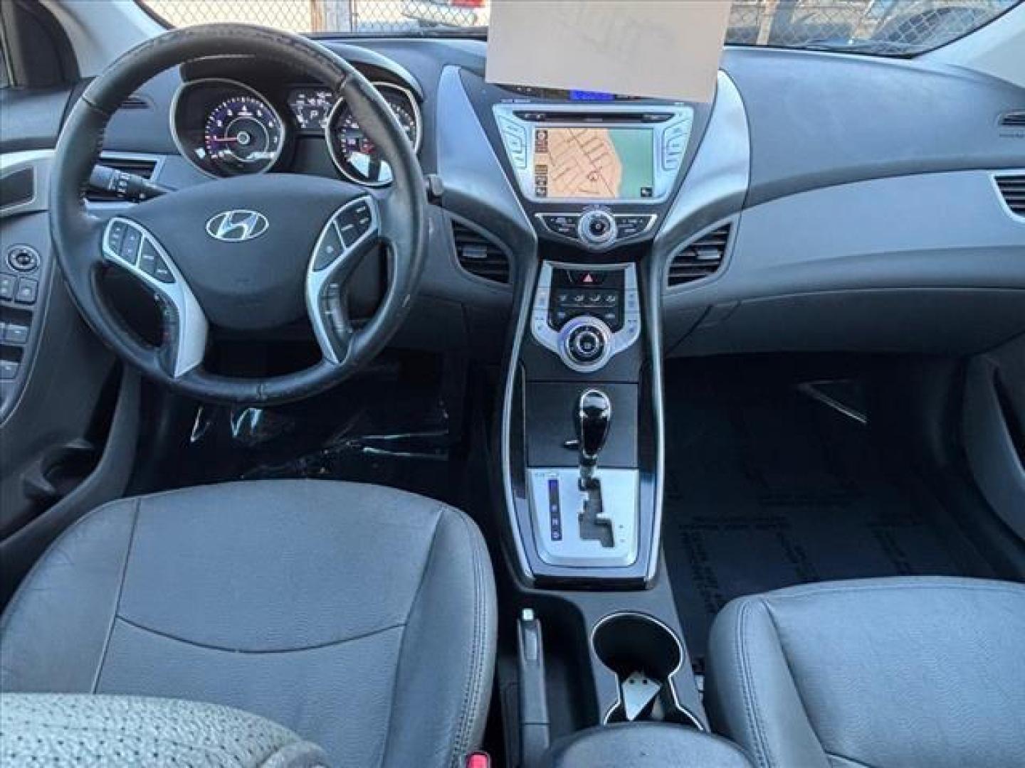 2012 Silver Hyundai ELANTRA Limited (5NPDH4AE6CH) with an 1.8L 1.8L I4 148hp 131ft. lbs. Sequential Fuel Injection engine, 6-Speed Shiftable Automatic transmission, located at 50 Eastern Blvd., Essex, MD, 21221, (410) 686-3444, 39.304367, -76.484947 - Photo#13