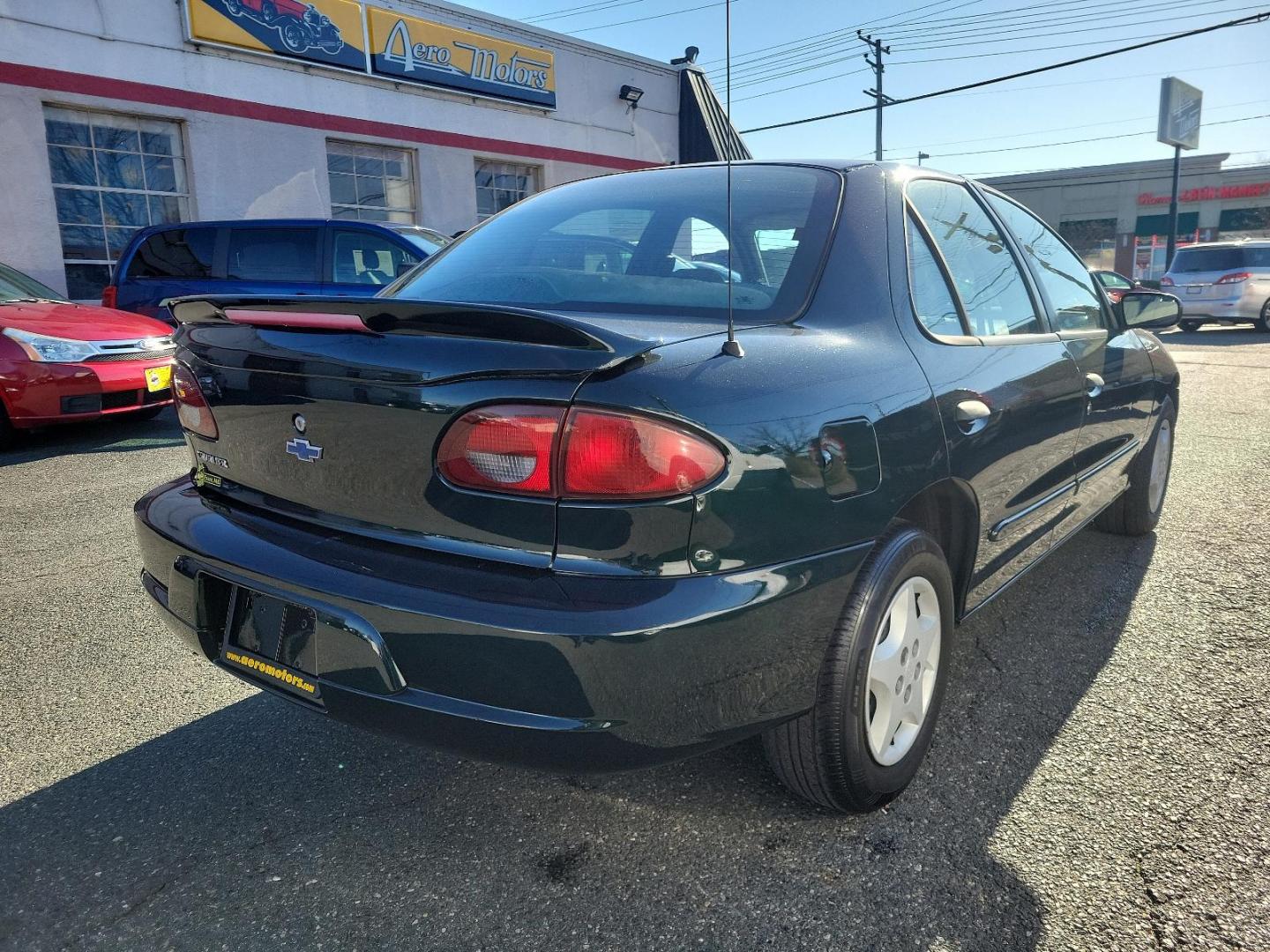 2002 Forest Green Metallic - 47U /Graphite - 12 Chevrolet Cavalier (1G1JC524327) with an 2.2L (134) SFI L4 2200 ENGINE engine, located at 50 Eastern Blvd., Essex, MD, 21221, (410) 686-3444, 39.304367, -76.484947 - Experience the appealing blend of practicality and performance in this 2002 Chevrolet Cavalier 4dr Sedan. Boasting a distinct Forest Green Metallic - 47U exterior, it turns heads with its timeless design and bold color. Plus, its Graphite - 12 interior offers uncompromised comfort and sophisticated - Photo#3