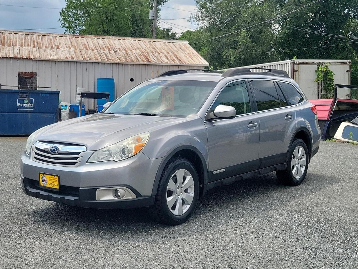 2010 Steel Silver Metallic - SSM /Off Black - BLC Subaru Outback Prem All-Weathr/Pwr Moon (4S4BRBGC5A3) with an 2.5L SOHC SMPI 16-valve 4-cyl boxer engine engine, located at 50 Eastern Blvd., Essex, MD, 21221, (410) 686-3444, 39.304367, -76.484947 - Experience comfort and reliability with this 2010 Subaru Outback, finished beautifully in a steel silver metallic exterior, complemented by a sleek off-black interior. Crafted for the adventurous, this Outback is powered by a robust 2.5l SOHC SMPI 16-valve 4-cylinder boxer engine, promising unrivale - Photo#2