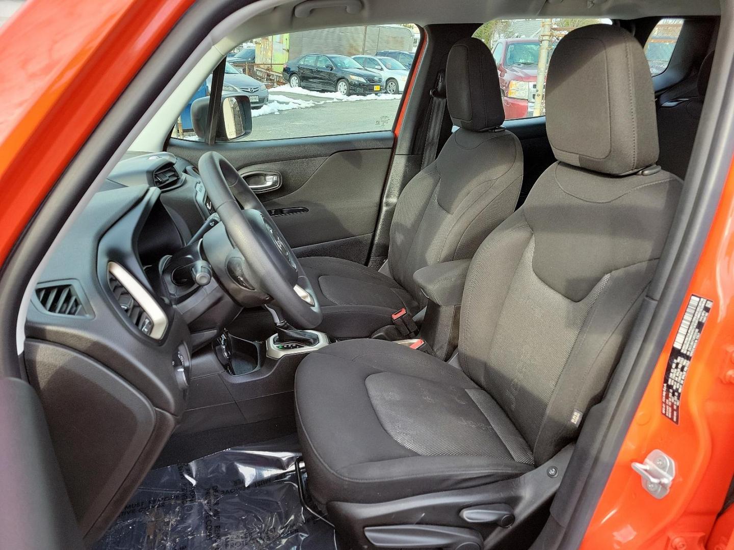 2016 Omaha Orange - PKP /Black - A7X9 Jeep Renegade Sport (ZACCJBAT1GP) with an ENGINE: 2.4L I4 MULTIAIR engine, located at 50 Eastern Blvd., Essex, MD, 21221, (410) 686-3444, 39.304367, -76.484947 - Introducing the 2016 Jeep Renegade Sport 4WD 4dr Sport, a striking silhouette presenting a pure embodiment of the adventurous spirit inherent to the Jeep Brand. Exuding strength and confidence, its Omaha Orange - PKP exterior immediately demands attention with its distinctive rugged appeal. This m - Photo#12