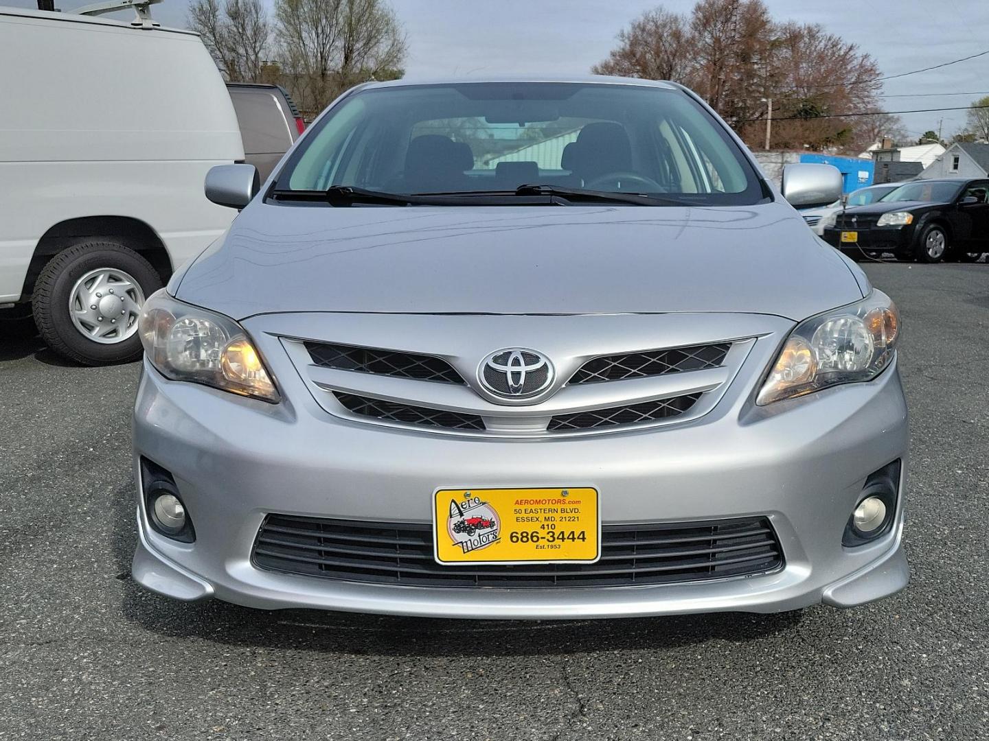 2011 Classic Silver Metallic - 1F7 /Dark Charcoal - FD17 Toyota Corolla S (2T1BU4EE3BC) with an 1.8L DOHC SFI 16-valve VVT-i I4 engine engine, located at 50 Eastern Blvd., Essex, MD, 21221, (410) 686-3444, 39.304367, -76.484947 - Introducing the stunning 2011 Toyota Corolla S 4-door sedan, finished in a captivating silver exterior. This highly sought-after model boasts an efficient 1.8L DOHC SFI 16-valve VVT-i I4 engine, designed with Toyota's advanced engine technology for an exceptional mix of performance and fuel efficien - Photo#1