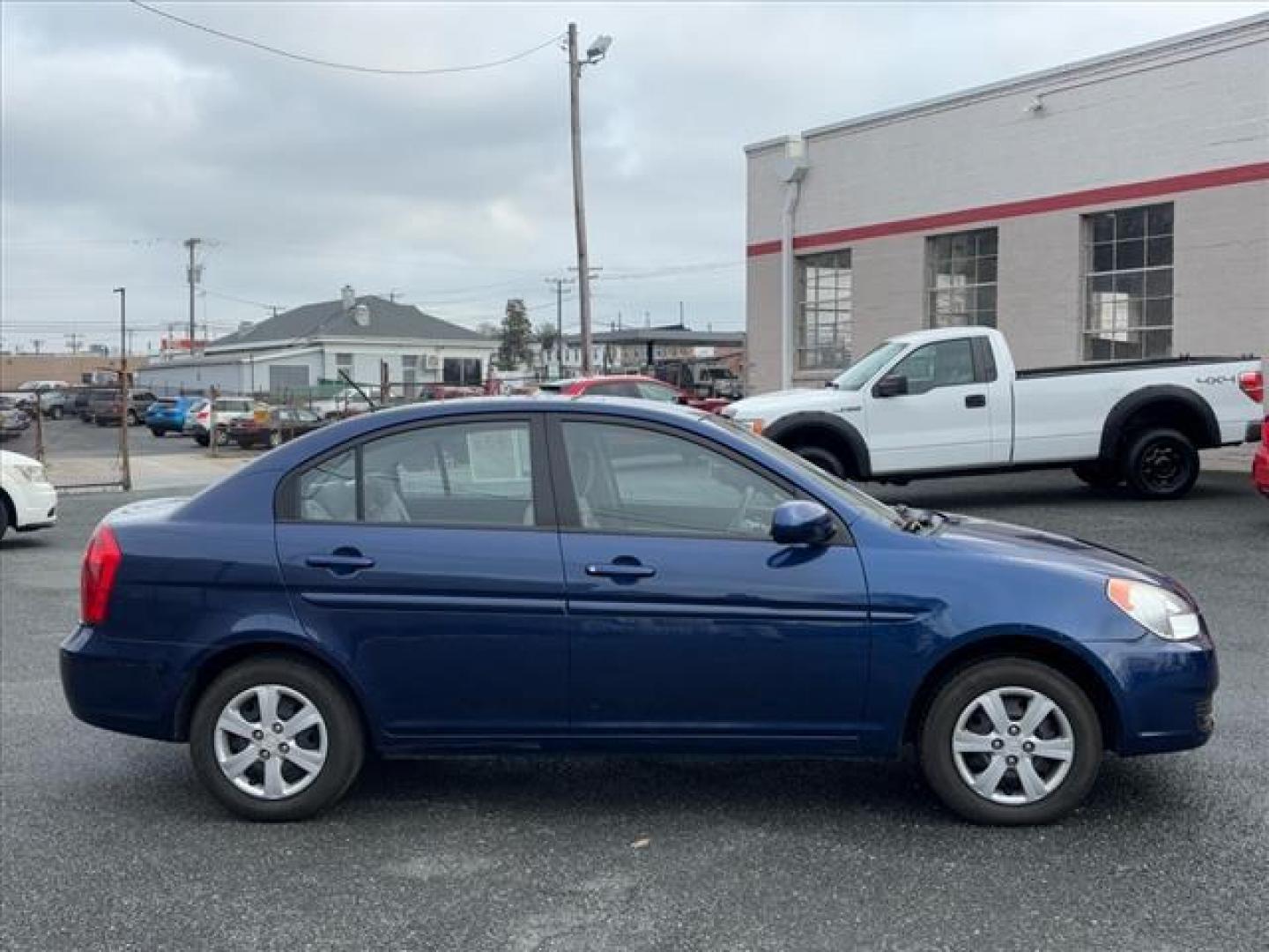 2011 Blue Hyundai ACCENT GLS (KMHCN4AC3BU) with an 1.6L 4 Cylinder Sequential-Port F.I. engine, Automatic transmission, located at 50 Eastern Blvd., Essex, MD, 21221, (410) 686-3444, 39.304367, -76.484947 - Photo#4