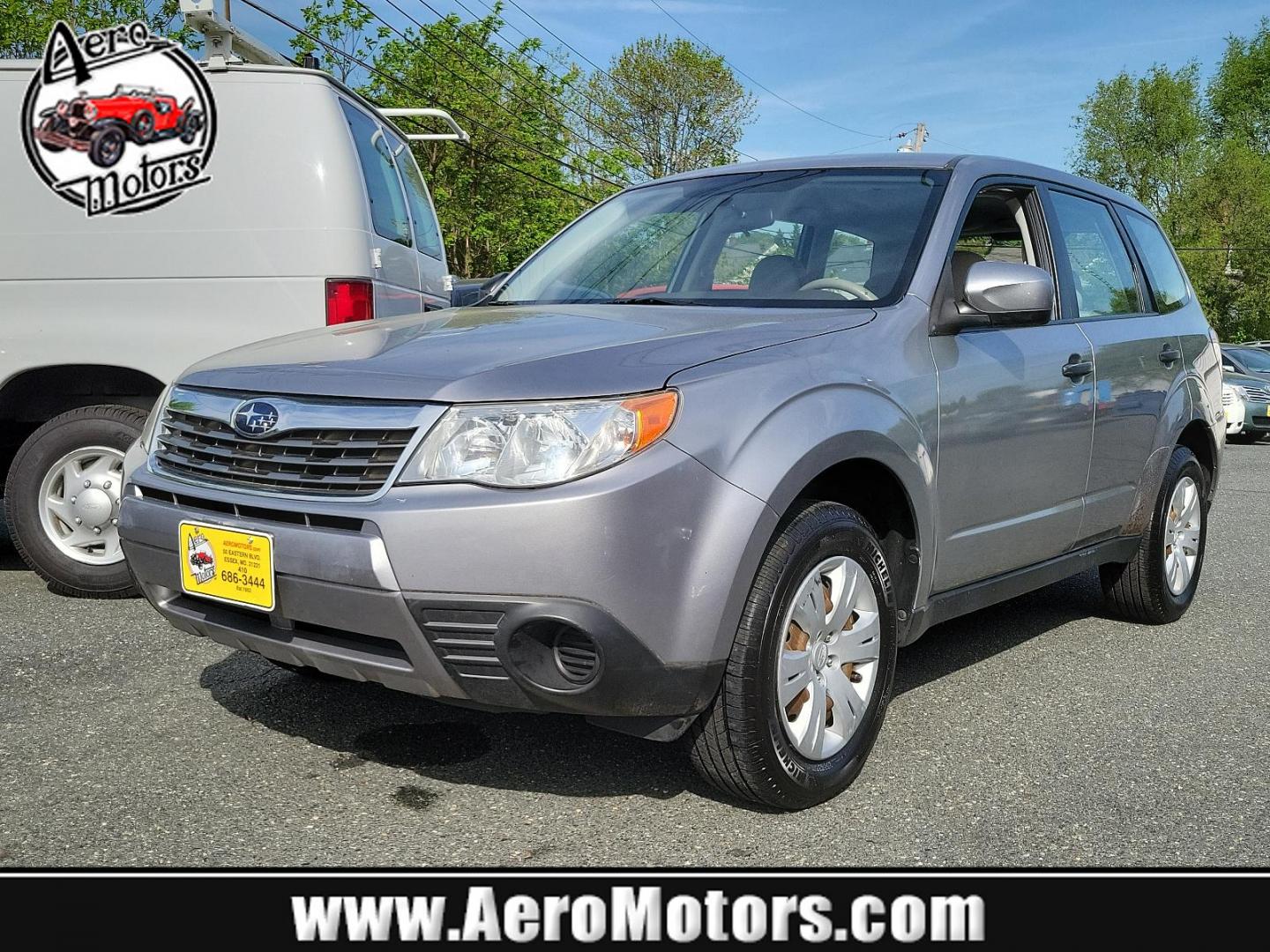 2010 Steel Silver Metallic - SSM /Aurora Platinum - APC Subaru Forester 2.5X (JF2SH6AC5AH) with an 2.5L SOHC SMPI 16-valve 4-cyl boxer engine engine, located at 50 Eastern Blvd., Essex, MD, 21221, (410) 686-3444, 39.304367, -76.484947 - Experience the impeccable blend of comfort, style, and performance in this 2010 Subaru Forester 2.5X. Encased in a striking Steel Silver Metallic exterior paired with an elegant Aurora Platinum interior, this SUV is a statement of sophistication. An ideal choice for the discerning driver, the 2.5l S - Photo#0