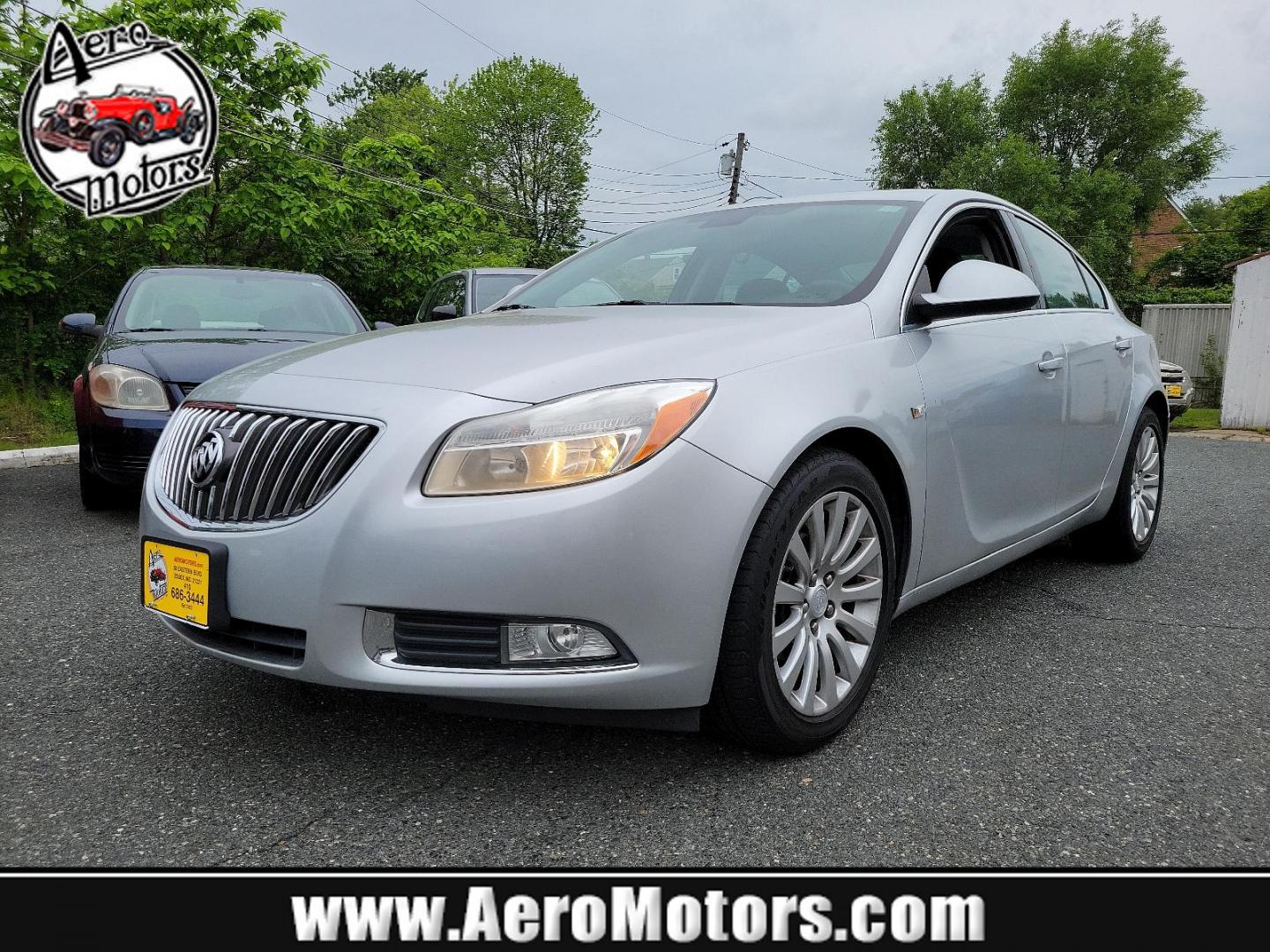 2011 Quicksilver Metallic - GAN /Ebony - AFA Buick Regal CXL RL4 (W04GS5EC2B1) with an ENGINE, 2.4L ECOTEC DOHC, 4-CYLINDER SIDI (SPARK IGNITION DIRECT INJECTION) WITH VVT (VARIABLE VALVE TIMING) engine, located at 50 Eastern Blvd., Essex, MD, 21221, (410) 686-3444, 39.304367, -76.484947 - Drive in style and comfort with this 2011 Buick Regal CXL RL4 sedan, an exemplar of automotive prestige and innovation. Limited in availability, this gem features a robust 2.4L ECOTEC DOHC, 4-cylinder SIDI engine complete with Spark Ignition Direct Injection and Variable Valve Timing for seamless po - Photo#0