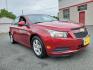 2011 Crystal Red Metallic Tintcoat - GBE /Jet Black/Sport Red - ABY Chevrolet Cruze LT w/1LT (1G1PF5S95B7) with an ENGINE, ECOTEC TURBO 1.4L VARIABLE VALVE TIMING DOHC 4-CYLINDER SEQUENTIAL MFI, TURBO engine, located at 50 Eastern Blvd., Essex, MD, 21221, (410) 686-3444, 39.304367, -76.484947 - Experience the premium blend of performance and style in this 2011 Chevrolet Cruze LT w/1LT 4dr sdn lt w/1lt. Captivating in a striking crystal red metallic tintcoat - GBE exterior, this luxury sedan boasts a stylish Jet Black/Sport Red - ABY interior that exudes sophistication. Powered by an ECOTEC - Photo#2