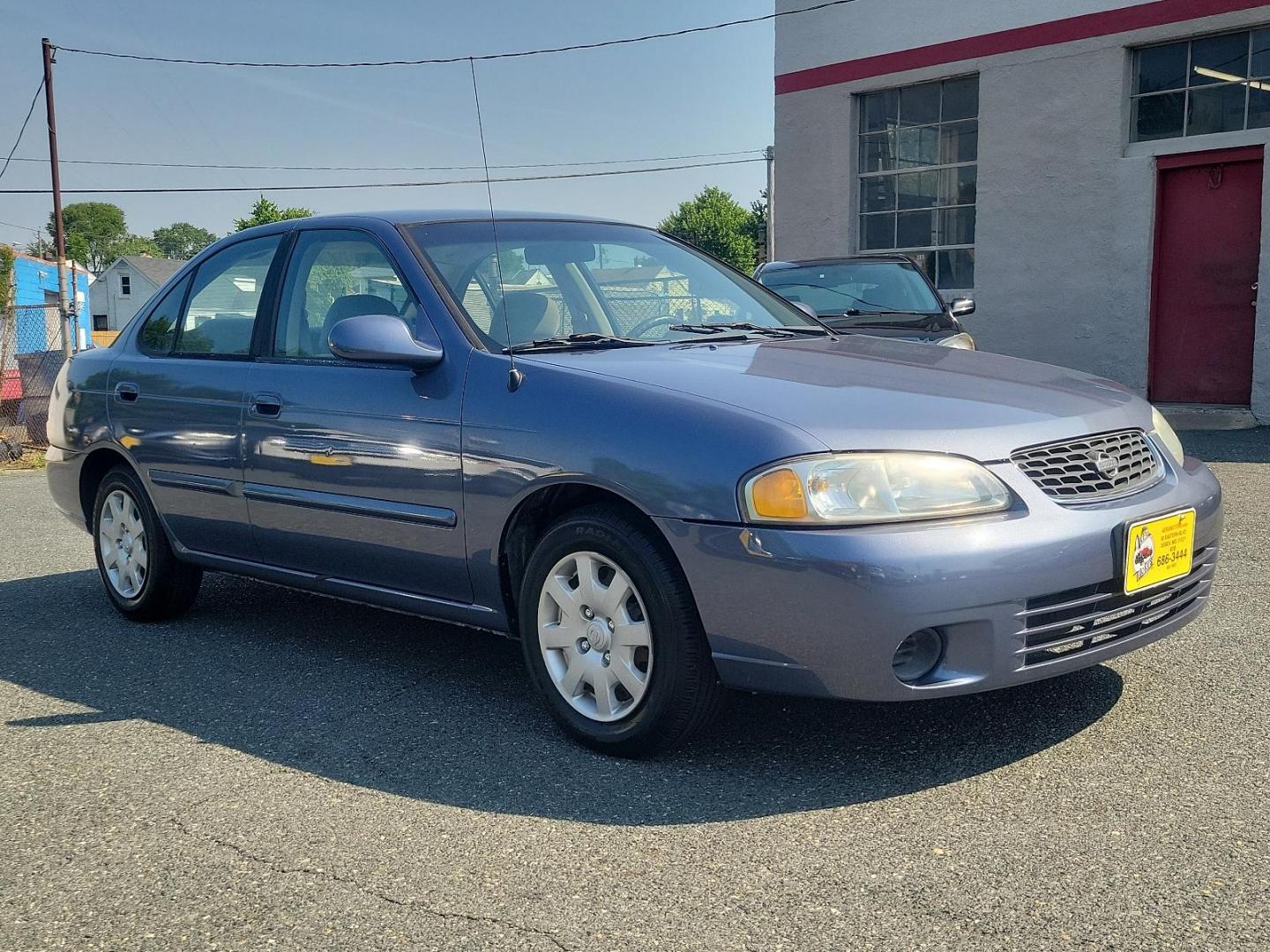 2000 Deja Blue Metallic - BT1 /Stone - X Nissan Sentra GXE (3N1CB51D2YL) with an 1.8L DOHC 16-valve 4-cyl engine engine, located at 50 Eastern Blvd., Essex, MD, 21221, (410) 686-3444, 39.304367, -76.484947 - Introducing the 2000 Nissan Sentra, a blend of performance, functionality, and style. This compact sedan, a standout in its class, boasts a stunning blue exterior that adds a pop of colour to its well-crafted aesthetic. The Sentra is equipped with advanced Japanese engineering known for reliability - Photo#2