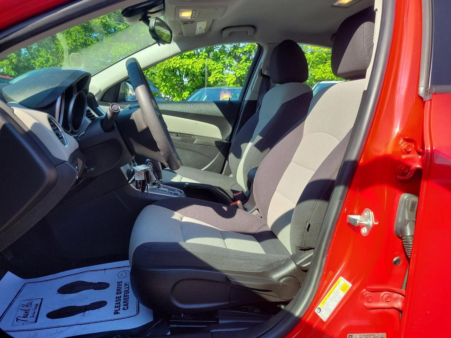 2015 Red Hot - G7C /Jet Black/Medium Titanium - AFB Chevrolet Cruze LS (1G1PA5SG4F7) with an ENGINE, ECOTEC 1.8L VARIABLE VALVE TIMING DOHC 4-CYLINDER SEQUENTIAL MFI engine, located at 50 Eastern Blvd., Essex, MD, 21221, (410) 686-3444, 39.304367, -76.484947 - Experience the ideal blend of performance, comfort, and style with our 2015 Chevrolet Cruze LS 4dr Sdn Auto LS. Brought to life in an eye-catching Red Hot - G7C exterior, this sleek sedan echoes sophistication. The interior is just as compelling, featuring a Jet Black/Medium Titanium - AFB that exud - Photo#12