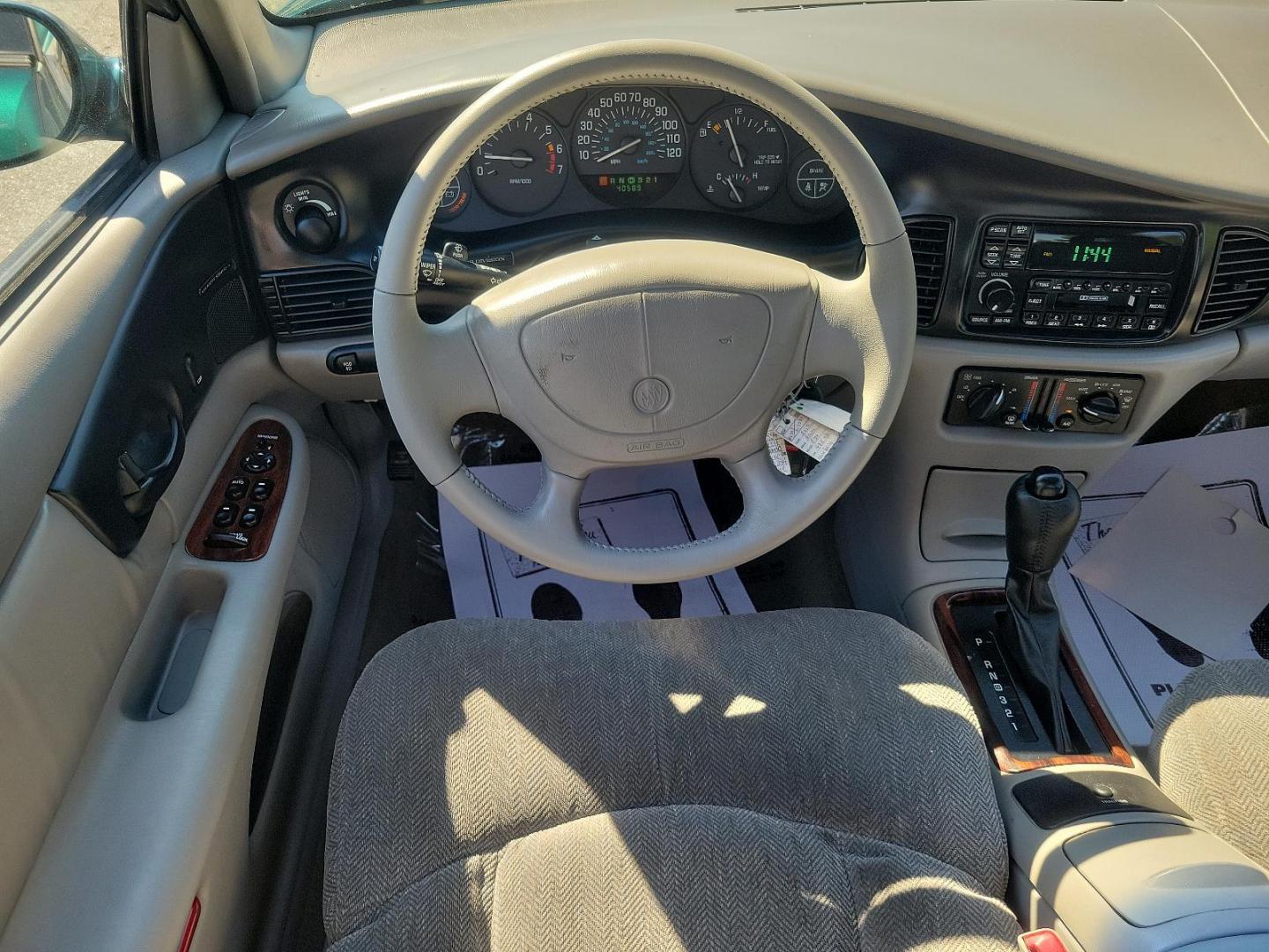 2000 Jasper Green Metallic - 56U /Medium Gray - 14 Buick Regal LS (2G4WB52KXY1) with an 3.8L (231) SFI V6 3800 SERIES II ENGINE engine, located at 50 Eastern Blvd., Essex, MD, 21221, (410) 686-3444, 39.304367, -76.484947 - Presenting the elegant 2000 Buick Regal LS 4dr, finished in a majestic Jasper Green Metallic - 56u exterior, complemented by a sophisticated Medium Gray - 14 interior, exuding an undeniable timeless charm. In its heart, lies an impressive 3.8L (231) SFI V6 3800 Series II engine, merging power and pe - Photo#10