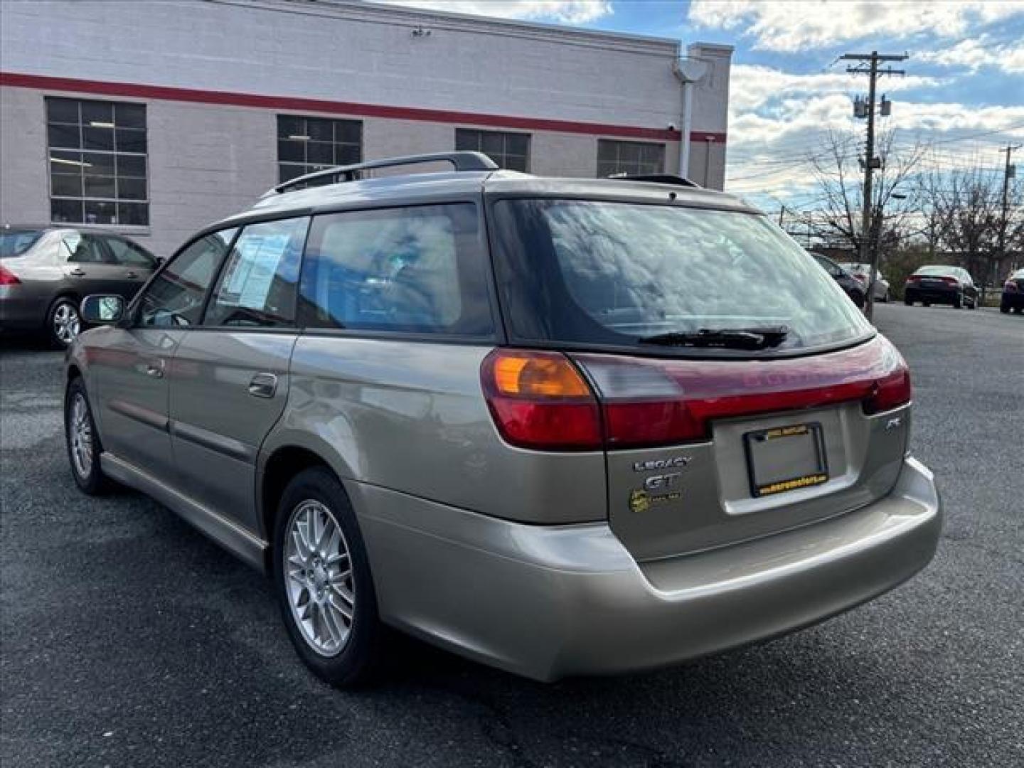 2002 Champagne Subaru Legacy GT (4S3BH645527) with an 2.5L 4 Cylinder Fuel Injected engine, ATAWD transmission, located at 50 Eastern Blvd., Essex, MD, 21221, (410) 686-3444, 39.304367, -76.484947 - Photo#2