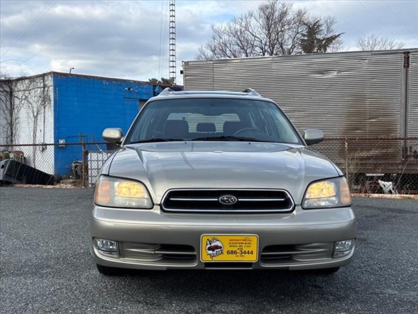 2002 Champagne Subaru Legacy GT (4S3BH645527) with an 2.5L 4 Cylinder Fuel Injected engine, ATAWD transmission, located at 50 Eastern Blvd., Essex, MD, 21221, (410) 686-3444, 39.304367, -76.484947 - Photo#8