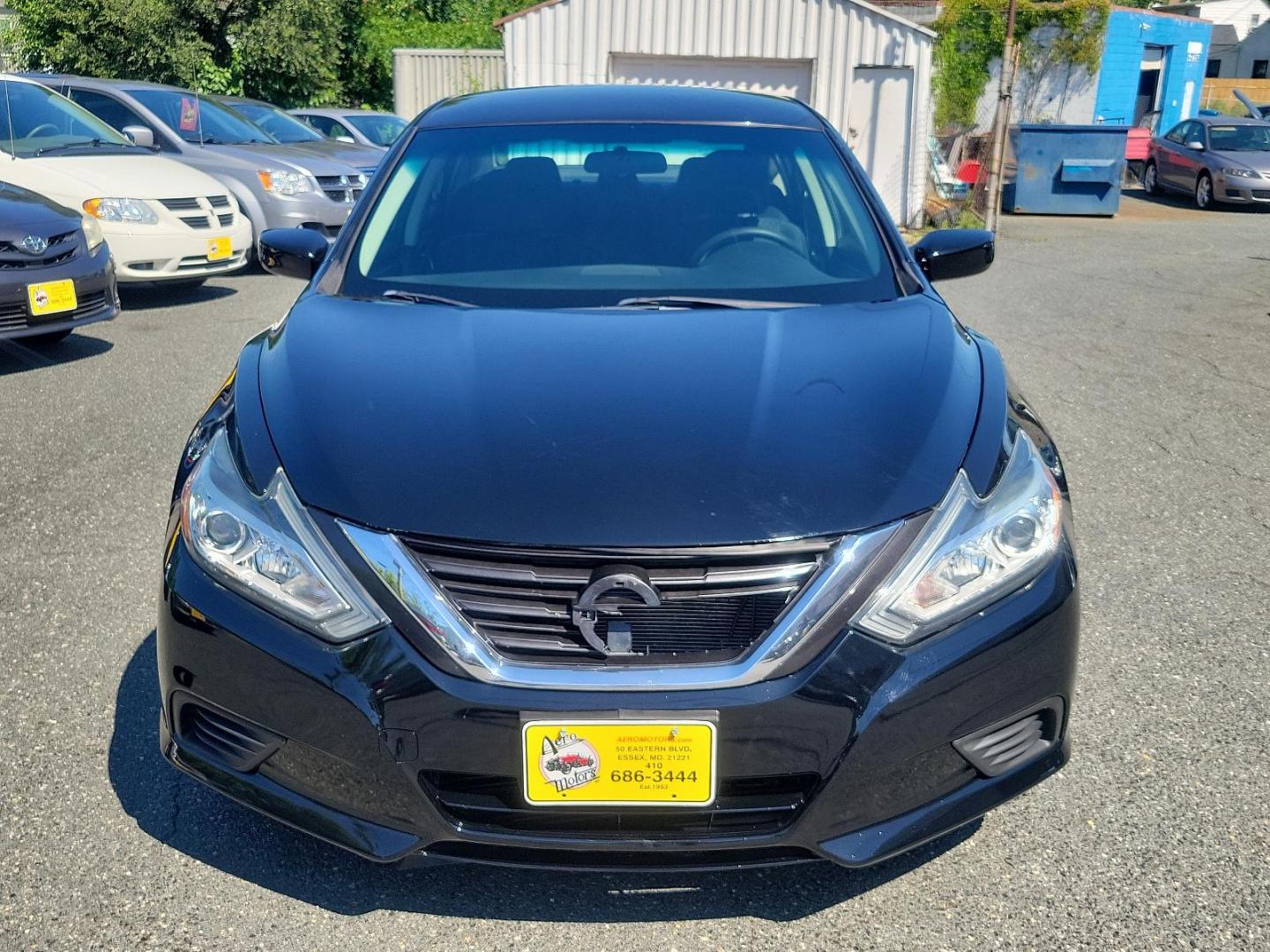 2018 Super Black - KH3 /Charcoal - G Nissan Altima 2.5 S (1N4AL3AP2JC) with an Engine: 2.5L DOHC 16-Valve 4-Cylinder engine, located at 50 Eastern Blvd., Essex, MD, 21221, (410) 686-3444, 39.304367, -76.484947 - Immerse yourself in the refined styling of our 2018 Nissan Altima 2.5 S Sedan, showcased in a stunning Super Black - KH3 exterior paired with a plush Charcoal - G interior. Under its sleek hood, this sedan hosts a powerful 2.5L DOHC 16-Valve 4-Cylinder engine that offers unmatched performance and ef - Photo#1