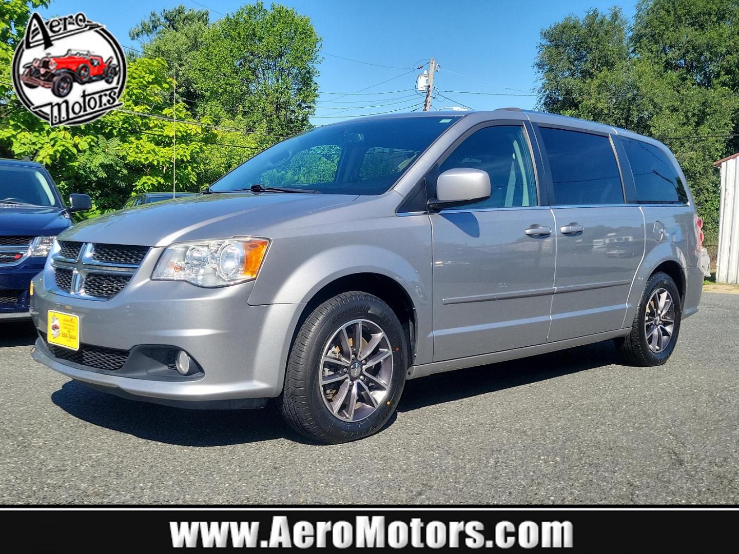 2016 Billet Silver Metallic Clearcoat - PSC /Black/Light Graystone - CLX1 Dodge Grand Caravan SXT Plus (2C4RDGCG7GR) with an ENGINE: 3.6L V6 24V VVT FLEXFUEL engine, located at 50 Eastern Blvd., Essex, MD, 21221, (410) 686-3444, 39.304367, -76.484947 - Experience the ultimate blend of versatility, comfort, and style with our 2016 Dodge Grand Caravan SXT Plus. Dressed in a striking Billet Silver Metallic Clearcoat - PSC exterior with a sophisticated Black/Light Graystone - CLX1 interior, this van makes a bold statement. The heart of this Caravan is - Photo#0