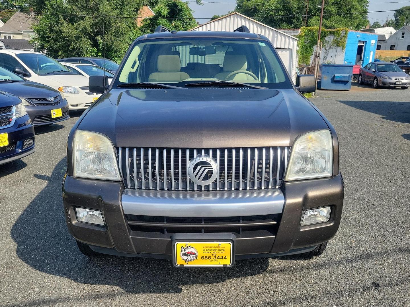 2008 White Chocolate Tri-Coat - PV /Camel - C Mercury Mountaineer (4M2EU47E38U) with an 4.0L SOHC 12-VALVE V6 ENGINE engine, located at 50 Eastern Blvd., Essex, MD, 21221, (410) 686-3444, 39.304367, -76.484947 - Presenting a stunning 2008 Mercury Mountaineer AWD 4Dr V6, a blend of power, luxury, and style. This captivating vehicle, with its gorgeous White Chocolate Tri-Coat PV exterior, turns heads everywhere it goes. The chic, camel-colored interior radiates a vibe of elegance while also ensuring an indulg - Photo#1