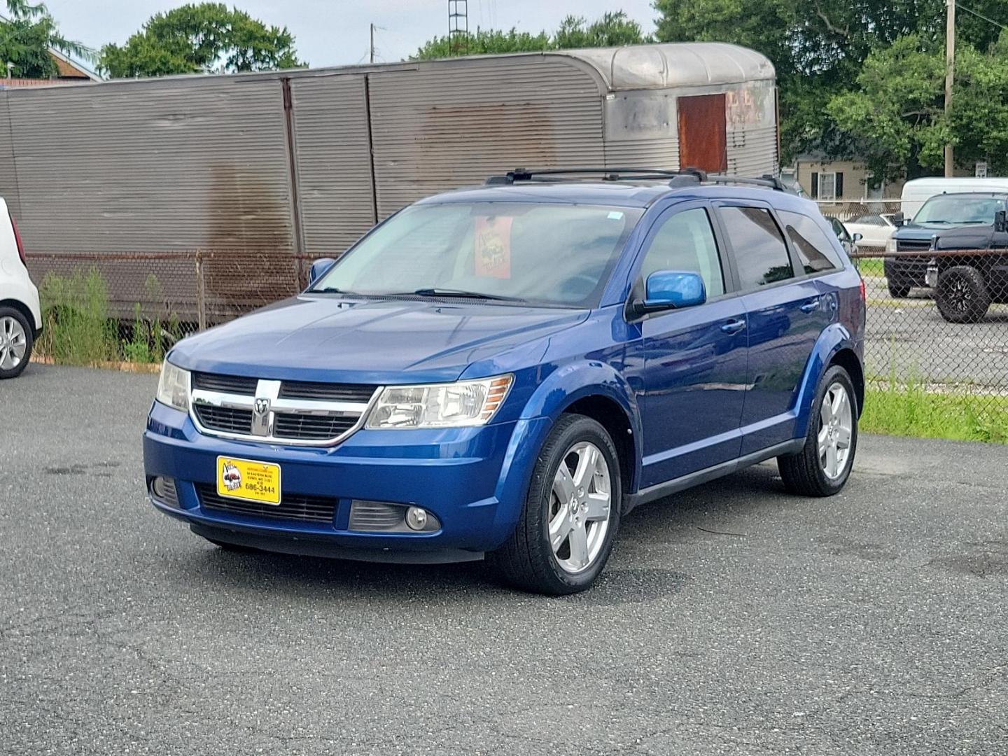 2010 Deep Water Blue Pearl - PBS /Dark Slate Gray - D7DV Dodge Journey SXT (3D4PH5FV9AT) with an 3.5L MPI 24-VALVE HO V6 ENGINE engine, located at 50 Eastern Blvd., Essex, MD, 21221, (410) 686-3444, 39.304367, -76.484947 - Presenting a distinguished 2010 Dodge Journey SXT AWD 4dr SXT, exuding an appealing finesse with its Deep Water Blue Pearl exterior. The interior, designed with Dark Slate Gray tones, reinforces a refined elegance. This vehicle is engineered with a powerful 3.5l MPI 24-valve HO V6 engine, ensuring a - Photo#1