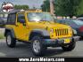 2011 Detonator Yellow Clear Coat - PYB /Black Interior - A7X9 Jeep Wrangler Sport (1J4AA2D13BL) with an 3.8L SMPI V6 ENGINE engine, located at 50 Eastern Blvd., Essex, MD, 21221, (410) 686-3444, 39.304367, -76.484947 - Experience the true joy of driving with this rugged 2011 Jeep Wrangler Sport 4WD 2dr Sport, finished in stunning Detonator Yellow Clear Coat. This classic off-road icon pairs beautifully with a sleek black interior, offering a striking contrast that is guaranteed to turn heads. Under the hood you'll - Photo#0