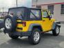 2011 Detonator Yellow Clear Coat - PYB /Black Interior - A7X9 Jeep Wrangler Sport (1J4AA2D13BL) with an 3.8L SMPI V6 ENGINE engine, located at 50 Eastern Blvd., Essex, MD, 21221, (410) 686-3444, 39.304367, -76.484947 - Experience the true joy of driving with this rugged 2011 Jeep Wrangler Sport 4WD 2dr Sport, finished in stunning Detonator Yellow Clear Coat. This classic off-road icon pairs beautifully with a sleek black interior, offering a striking contrast that is guaranteed to turn heads. Under the hood you'll - Photo#3