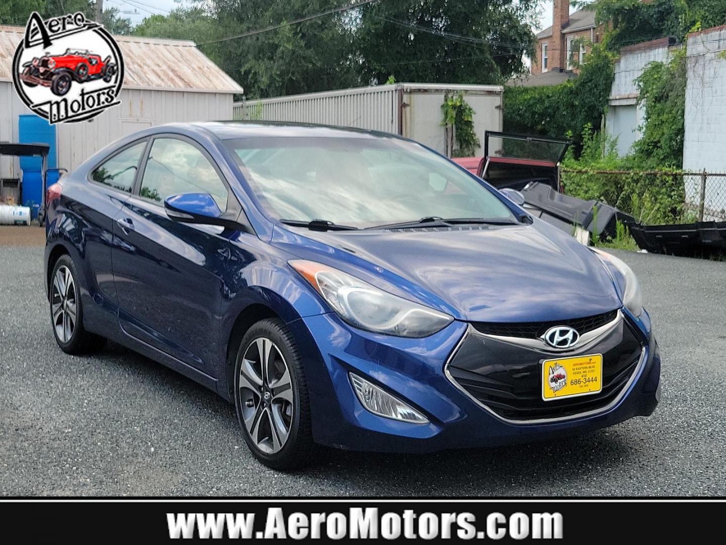 2013 Atlantic Blue - S7U /Black - RY Hyundai Elantra Coupe SE (KMHDH6AE8DU) with an 1.8L DOHC MPFI D-CVVT 16-valve I4 engine engine, located at 50 Eastern Blvd., Essex, MD, 21221, (410) 686-3444, 39.304367, -76.484947 - Introducing the 2013 Hyundai Elantra Coupe SE 2dr Auto SE PZEV, a luxurious blend of style, efficiency, and performance. This sleek model boasts an alluring Atlantic Blue exterior paired with a sophisticated black interior. Under the hood, you'll discover a powerful 1.8L DOHC MPFI D-CVVT 16-Valve I4 - Photo#0