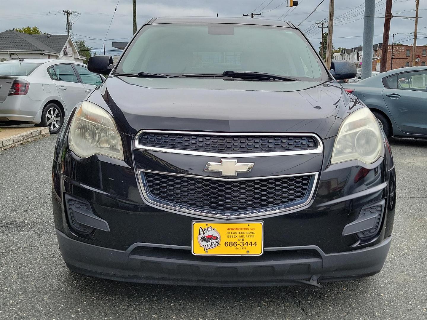 2013 Black - GBA /Light Titanium/Jet Black - AFI Chevrolet Equinox LS (2GNALBEK5D1) with an ENGINE, 2.4L DOHC 4-CYLINDER SIDI (SPARK IGNITION DIRECT INJECTION) engine, located at 50 Eastern Blvd., Essex, MD, 21221, (410) 686-3444, 39.304367, -76.484947 - Discover the perfect blend of style and efficiency with this stunning 2013 Chevrolet Equinox LS FWD 4dr LS. Dressed in an eye-catching black exterior which perfectly accents the luxurious light titanium/jet black interior, this beauty is sure to make heads turn. Under the hood, you'll find a powerfu - Photo#1