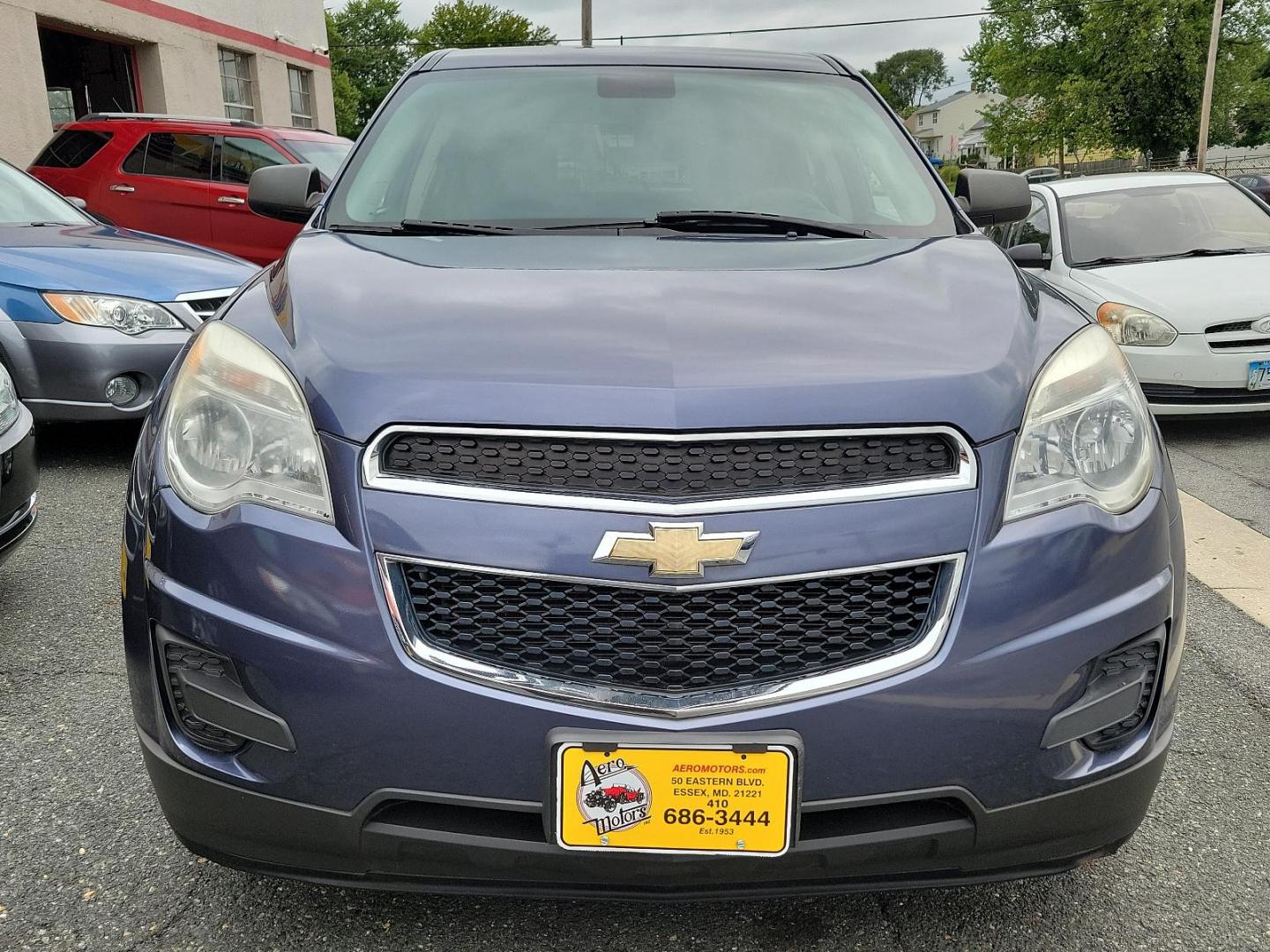 2013 Atlantis Blue Metallic /Jet Black - AFH Chevrolet Equinox LS (2GNALBEK2D6) with an ENGINE, 2.4L DOHC 4-CYLINDER SIDI (SPARK IGNITION DIRECT INJECTION) engine, located at 50 Eastern Blvd., Essex, MD, 21221, (410) 686-3444, 39.304367, -76.484947 - Make a bold statement with this exquisite 2013 Chevrolet Equinox LS FWD 4DR LS. Adorned with an alluring Atlantis Blue Metallic exterior and a sleek Jet Black interior, this vehicle redefines style and comfort in the auto industry. Under the hood, it houses a powerful 2.4L DOHC 4-Cylinder SIDI (Spar - Photo#1