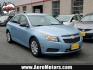 2011 Ice Blue Metallic - GLF /Jet Black/Medium Titanium - AFB Chevrolet Cruze LS (1G1PC5SH7B7) with an ENGINE, ECOTEC 1.8L VARIABLE VALVE TIMING DOHC 4-CYLINDER SEQUENTIAL MFI engine, located at 50 Eastern Blvd., Essex, MD, 21221, (410) 686-3444, 39.304367, -76.484947 - Immerse yourself in the captivating allure of this 2011 Chevrolet Cruze LS 4dr Sedan LS. Designed with a stylish Ice Blue Metallic exterior, it's sure to turn heads wherever it goes. The roomy inside, adorned with a tasteful Jet Black/Medium Titanium interior, blends sophistication and comfort to cr - Photo#0