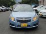 2011 Ice Blue Metallic - GLF /Jet Black/Medium Titanium - AFB Chevrolet Cruze LS (1G1PC5SH7B7) with an ENGINE, ECOTEC 1.8L VARIABLE VALVE TIMING DOHC 4-CYLINDER SEQUENTIAL MFI engine, located at 50 Eastern Blvd., Essex, MD, 21221, (410) 686-3444, 39.304367, -76.484947 - Immerse yourself in the captivating allure of this 2011 Chevrolet Cruze LS 4dr Sedan LS. Designed with a stylish Ice Blue Metallic exterior, it's sure to turn heads wherever it goes. The roomy inside, adorned with a tasteful Jet Black/Medium Titanium interior, blends sophistication and comfort to cr - Photo#1