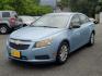 2011 Ice Blue Metallic - GLF /Jet Black/Medium Titanium - AFB Chevrolet Cruze LS (1G1PC5SH7B7) with an ENGINE, ECOTEC 1.8L VARIABLE VALVE TIMING DOHC 4-CYLINDER SEQUENTIAL MFI engine, located at 50 Eastern Blvd., Essex, MD, 21221, (410) 686-3444, 39.304367, -76.484947 - Immerse yourself in the captivating allure of this 2011 Chevrolet Cruze LS 4dr Sedan LS. Designed with a stylish Ice Blue Metallic exterior, it's sure to turn heads wherever it goes. The roomy inside, adorned with a tasteful Jet Black/Medium Titanium interior, blends sophistication and comfort to cr - Photo#2