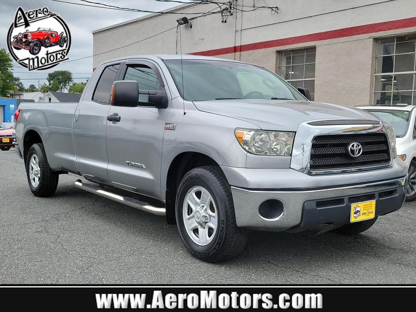 2008 Silver Sky Metallic - 1D6 /Graphite - 13 Toyota Tundra 2WD Truck (5TFSV54128X) with an 5.7L DOHC 32-valve i-Force V8 engine w/dual VVT-i engine, located at 50 Eastern Blvd., Essex, MD, 21221, (410) 686-3444, 39.304367, -76.484947 - Introducing the powerful and reliable 2008 Toyota Tundra 2WD Truck, offering unsurpassed performance and value. The vehicle is graced with a strikingly sleek Silver Sky Metallic - 1D6 exterior, seamlessly paired with a refined Graphite - 13 interior. Nestled under the hood you'll find a robust 5.7L - Photo#0