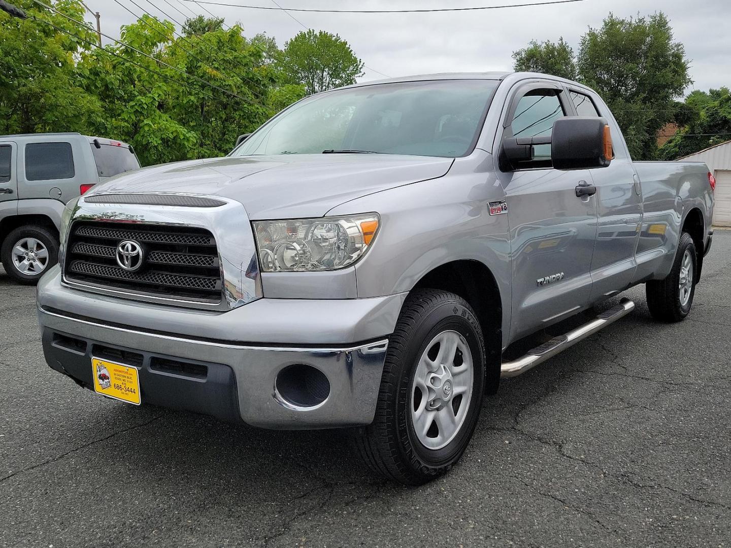 2008 Silver Sky Metallic - 1D6 /Graphite - 13 Toyota Tundra 2WD Truck (5TFSV54128X) with an 5.7L DOHC 32-valve i-Force V8 engine w/dual VVT-i engine, located at 50 Eastern Blvd., Essex, MD, 21221, (410) 686-3444, 39.304367, -76.484947 - Introducing the powerful and reliable 2008 Toyota Tundra 2WD Truck, offering unsurpassed performance and value. The vehicle is graced with a strikingly sleek Silver Sky Metallic - 1D6 exterior, seamlessly paired with a refined Graphite - 13 interior. Nestled under the hood you'll find a robust 5.7L - Photo#2