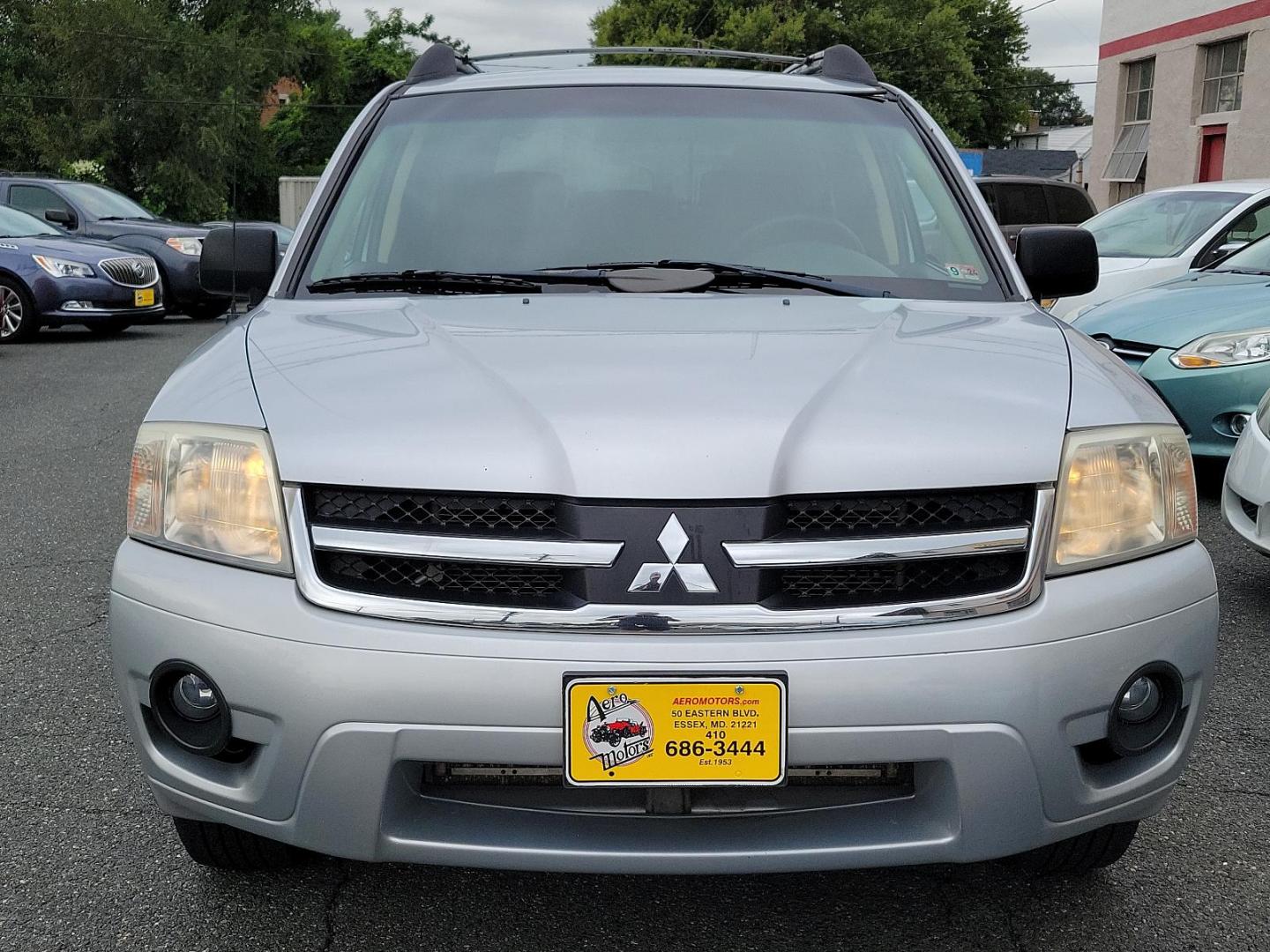 2007 Liquid Silver Metallic - A33 /Black - X Mitsubishi Endeavor LS (4A4MN21S67E) with an 3.8L SOHC SMPI 24-valve V6 engine engine, located at 50 Eastern Blvd., Essex, MD, 21221, (410) 686-3444, 39.304367, -76.484947 - Discover the perfect balance of power and reliability with this 2007 Mitsubishi Endeavor LS. Sculpted in an appealing silver exterior, this all-wheel-drive 4-door SUV is powered by a robust 3.8L SOHC SMPI 24-valve V6 engine that delivers captivating performance. This Mitsubishi Endeavor LS is renown - Photo#1