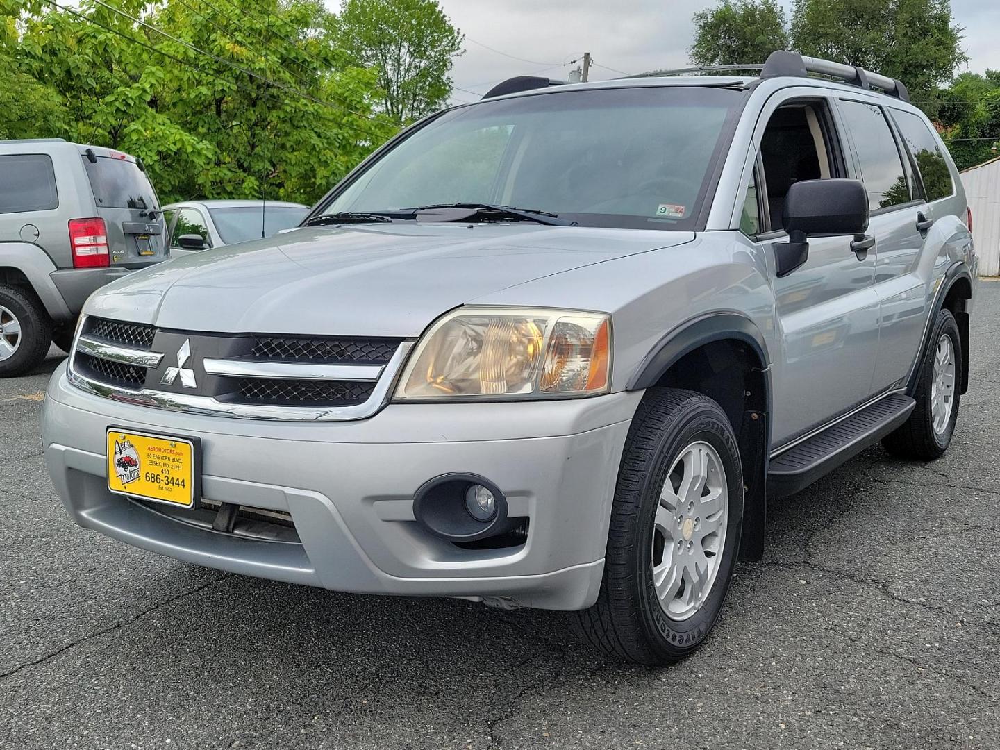 2007 Liquid Silver Metallic - A33 /Black - X Mitsubishi Endeavor LS (4A4MN21S67E) with an 3.8L SOHC SMPI 24-valve V6 engine engine, located at 50 Eastern Blvd., Essex, MD, 21221, (410) 686-3444, 39.304367, -76.484947 - Discover the perfect balance of power and reliability with this 2007 Mitsubishi Endeavor LS. Sculpted in an appealing silver exterior, this all-wheel-drive 4-door SUV is powered by a robust 3.8L SOHC SMPI 24-valve V6 engine that delivers captivating performance. This Mitsubishi Endeavor LS is renown - Photo#2