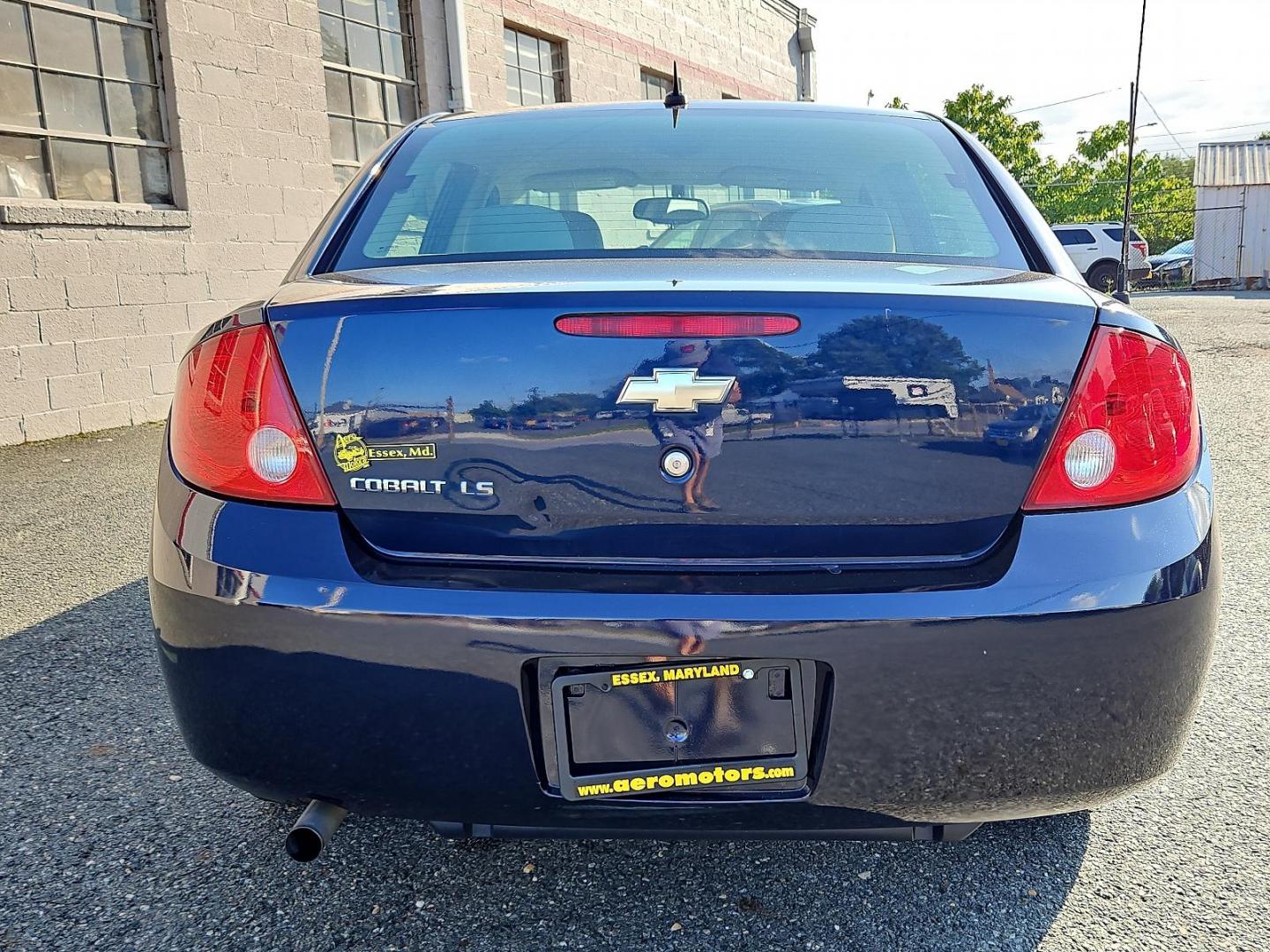 2009 Imperial Blue Metallic - 37U /Gray - 14B Chevrolet Cobalt LS (1G1AS58H897) with an ENGINE, ECOTEC 2.2L CONTINUOUS VARIABLE VALVE TIMING DOHC 4-CYLINDER MFI engine, located at 50 Eastern Blvd., Essex, MD, 21221, (410) 686-3444, 39.304367, -76.484947 - Discover the thrill of driving with our 2009 Chevrolet Cobalt LS 4dr Sedan LS, beautifully showcased in an imperial blue metallic exterior. The interior, finished with a sophisticated gray, offers an elegant contrast. Under its sleek hood lies a robust ECOTEC 2.2L Continuous Variable Valve Timing DO - Photo#4