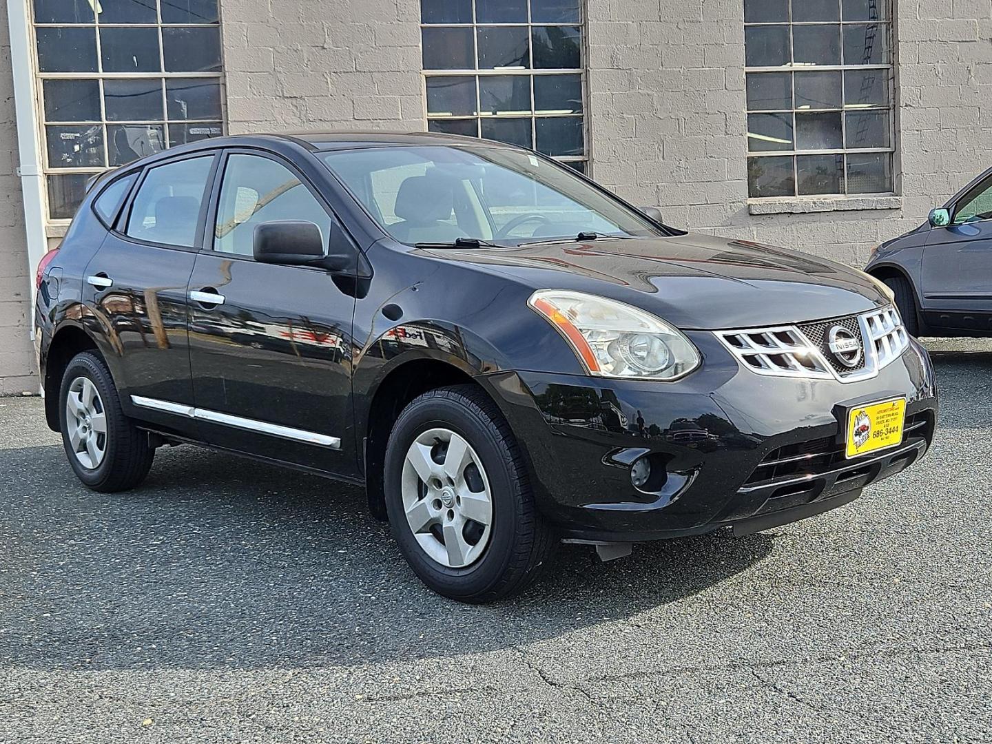 2012 Super Black - KH3 /Black - G Nissan Rogue S (JN8AS5MT0CW) with an 2.5L DOHC SMPI 16-valve I4 engine engine, located at 50 Eastern Blvd., Essex, MD, 21221, (410) 686-3444, 39.304367, -76.484947 - Presenting a superb 2012 Nissan Rogue S fwd 4dr s, beautifully finished in classic Super Black exterior matched with an elegant black interior. This dynamic SUV pulses with strength, driven by a 2.5l dohc smpi 16-valve i4 engine that masterfully balances power and fuel efficiency. The performance is - Photo#2