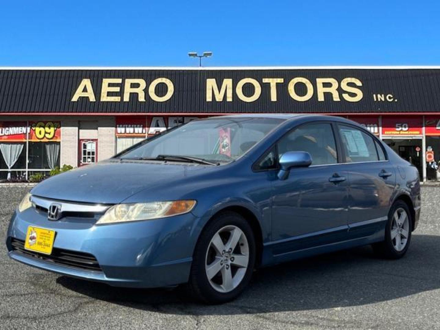 2006 Blue Honda Civic (1HGFA16856L) with an 1.8L 4 Cylinder Fuel Injected engine, Automatic transmission, located at 50 Eastern Blvd., Essex, MD, 21221, (410) 686-3444, 39.304367, -76.484947 - Photo#0