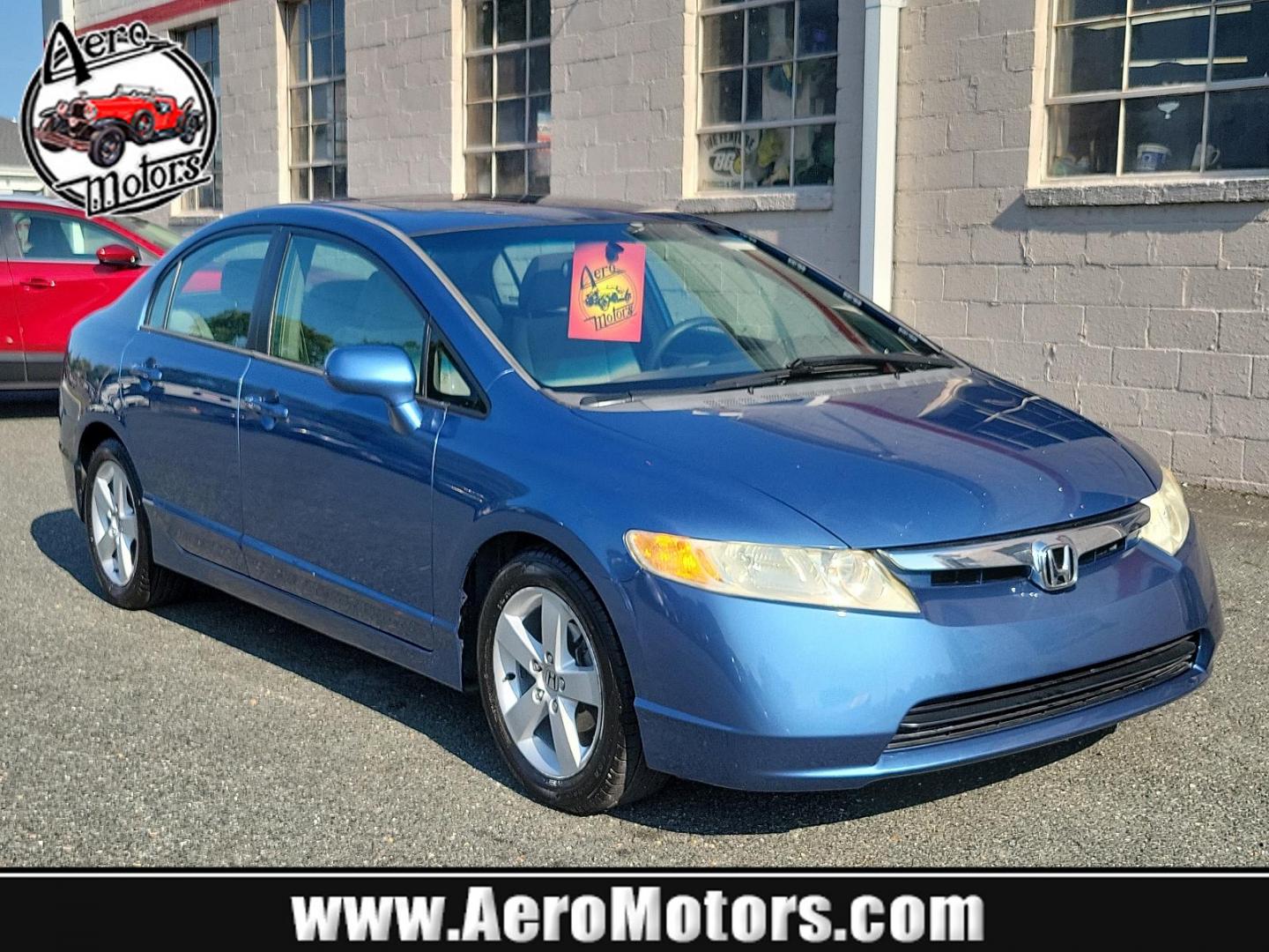 2006 Royal Blue Pearl - BL /Gray - GR Honda Civic Sdn EX (1HGFA16856L) with an 1.8L SOHC MPFI 16-valve i-VTEC I4 engine engine, located at 50 Eastern Blvd., Essex, MD, 21221, (410) 686-3444, 39.304367, -76.484947 - Featuring a 2006 Honda Civic Sdn EX ex AT draped in a stunning Royal Blue Pearl exterior and accented with a Gray interior. Equipped with a robust 1.8L SOHC MPFI 16-valve i-VTEC i4 engine, this powerhouse delivers a dynamic driving experience coupled with reliability, making each journey you embark - Photo#0