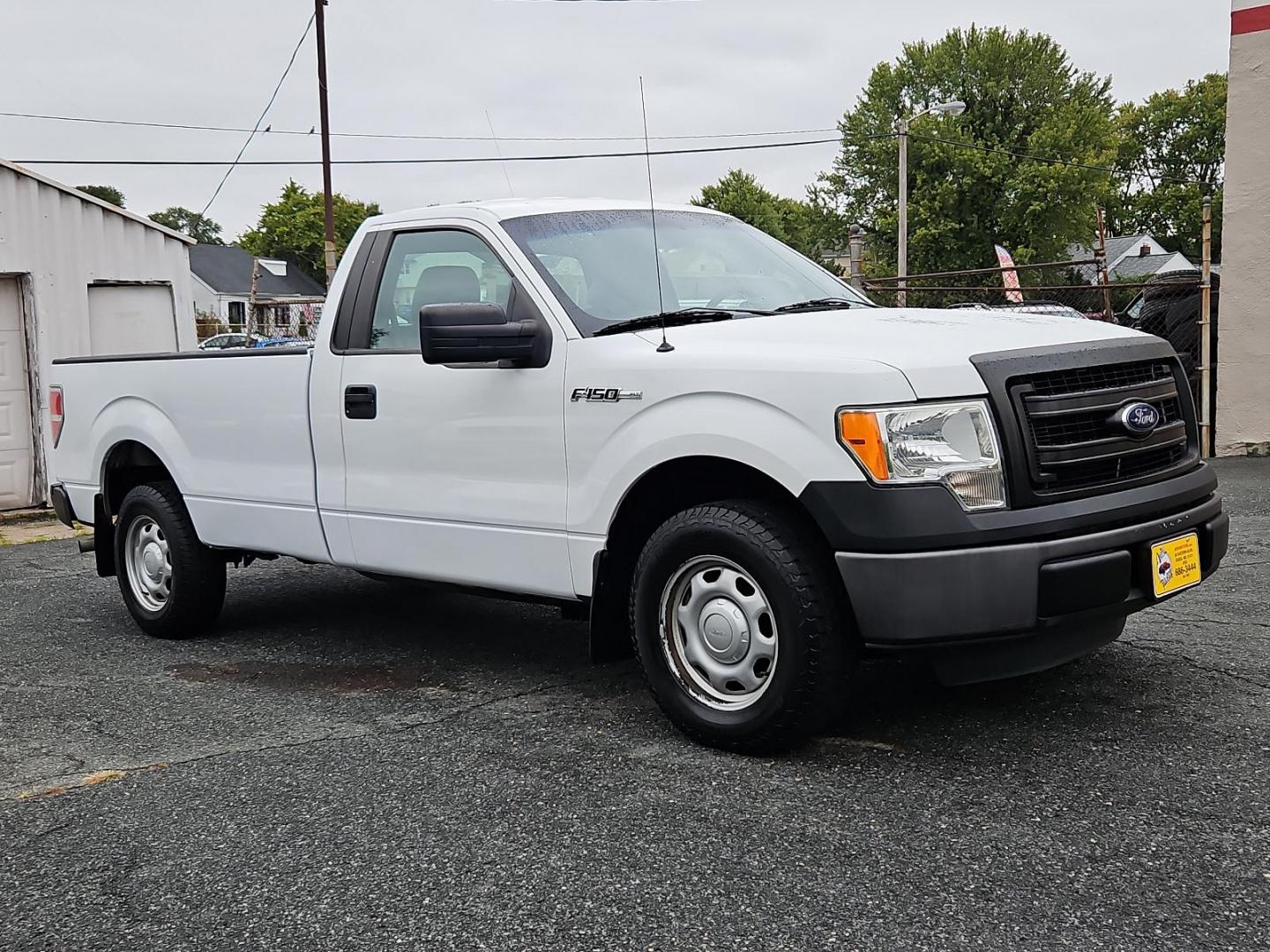 2013 Oxford White - YZ /Steel Gray - CS Ford F-150 XL (1FTMF1CM1DK) with an 3.7L V6 FFV ENGINE engine, located at 50 Eastern Blvd., Essex, MD, 21221, (410) 686-3444, 39.304367, -76.484947 - Presenting the robust 2013 Ford F-150 XL 2WD Regular Cab in a majestic Oxford White - YZ exterior finish. Its spacious and comfortable interior is adorned in a classy steel gray - CS shade, guaranteeing a stylish journey every time. At the heart of this reliable pickup truck is its 3.7L V6 FFV engin - Photo#2