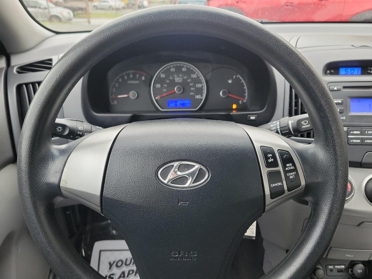 2010 Black Noir Pearl - NKA /Gray - 9Y Hyundai Elantra GLS PZEV (KMHDU4AD9AU) with an 2.0L DOHC CVVT 16-valve I4 engine engine, located at 50 Eastern Blvd., Essex, MD, 21221, (410) 686-3444, 39.304367, -76.484947 - Presenting a splendid 2010 Hyundai Elantra GLS PZEV 4dr Sdn auto GLS PZEV, a sleek, compact sedan that perfectly balances style and practicality. Coated in a captivating Black Noir Pearl exterior, this car is a sophisticated aesthetic statement on wheels. The contemporary gray interior wonderfully c - Photo#15