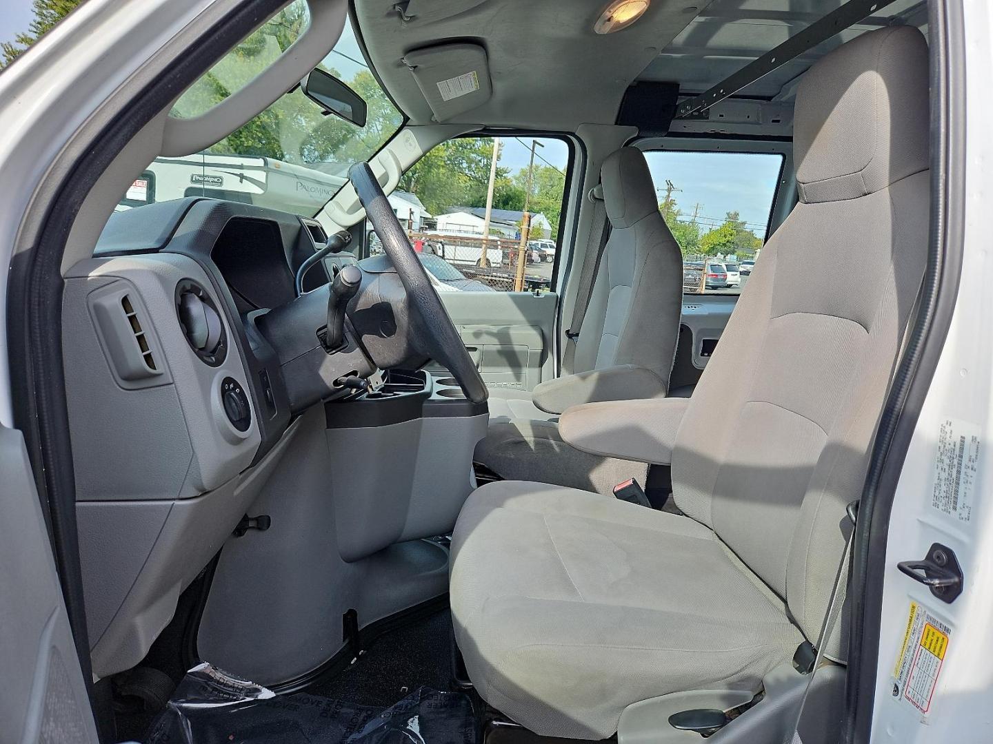 2012 Oxford White - YZ /Medium Flint - CE Ford Econoline Cargo Van Commercial (1FTNE2EWXCD) with an 4.6L SOHC EFI FLEX FUEL V8 ENGINE engine, located at 50 Eastern Blvd., Essex, MD, 21221, (410) 686-3444, 39.304367, -76.484947 - Introducing the robust and resilient 2012 Ford Econoline Cargo Van E-250 Commercial, a versatile and powerful workhorse awaiting discovery. This well-kept heavy-duty van boasts an energetic 4.6L SOHC EFI Flex Fuel V8 engine, reliably designed to accommodate heavy workloads without compromising perfo - Photo#14