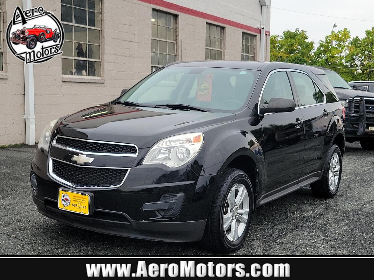 2011 Black - GBA /Light Titanium/Jet Black - AFI Chevrolet Equinox LS (2CNFLCEC8B6) with an ENGINE, 2.4L DOHC, 4-CYLINDER SIDI (SPARK IGNITION DIRECT INJECTION) engine, located at 50 Eastern Blvd., Essex, MD, 21221, (410) 686-3444, 39.304367, -76.484947 - Discover the 2011 Chevrolet Equinox LS AWD 4DR LS, a powerhouse of performance, versatility and style. Decked out in a classy black exterior, the Equinox LS leaves an unforgettable impression on every road it conquers. Inside, the light titanium/jet-black interior of this SUV delivers an immersive, - Photo#0