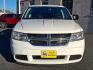 2018 Vice White - PW3 /Black - E5X9 Dodge Journey SE (3C4PDCAB7JT) with an ENGINE: 2.4L I4 DOHC 16V DUAL VVT engine, located at 50 Eastern Blvd., Essex, MD, 21221, (410) 686-3444, 39.304367, -76.484947 - Feast your eyes on the stunning 2018 Dodge Journey SE in a striking Vice White exterior, enhanced by a sleek black interior. This front-wheel-drive vehicle is powered by a robust 2.4L I4 DOHC 16V Dual VVT engine, promising an impressive performance on the road. The Journey SE embodies refined mechan - Photo#1