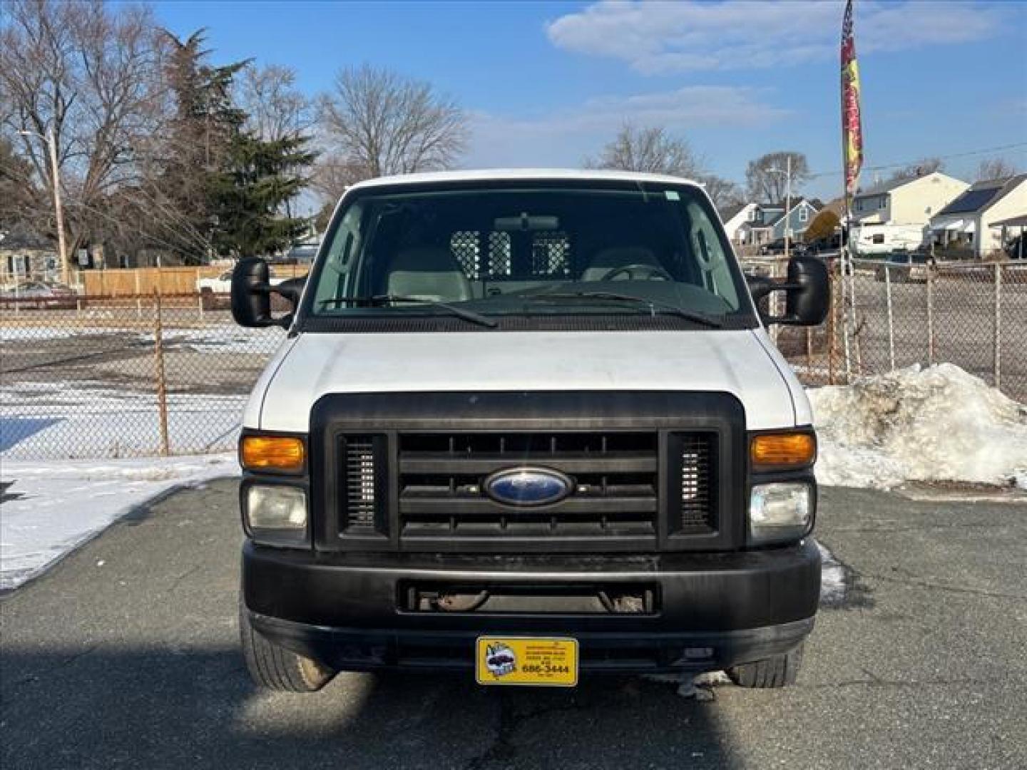 2008 White Ford E-Series E-250 (1FTNE24W08D) with an 4.6L 8 Cylinder Sequential-Port F.I. engine, Automatic transmission, located at 50 Eastern Blvd., Essex, MD, 21221, (410) 686-3444, 39.304367, -76.484947 - Photo#2