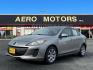 2013 Gray Mazda Mazda3 i SV (JM1BL1TG6D1) with an 2.0L 4 Cylinder Fuel Injected engine, Automatic transmission, located at 50 Eastern Blvd., Essex, MD, 21221, (410) 686-3444, 39.304367, -76.484947 - Photo#0