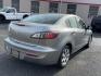 2013 Gray Mazda Mazda3 i SV (JM1BL1TG6D1) with an 2.0L 4 Cylinder Fuel Injected engine, Automatic transmission, located at 50 Eastern Blvd., Essex, MD, 21221, (410) 686-3444, 39.304367, -76.484947 - Photo#4