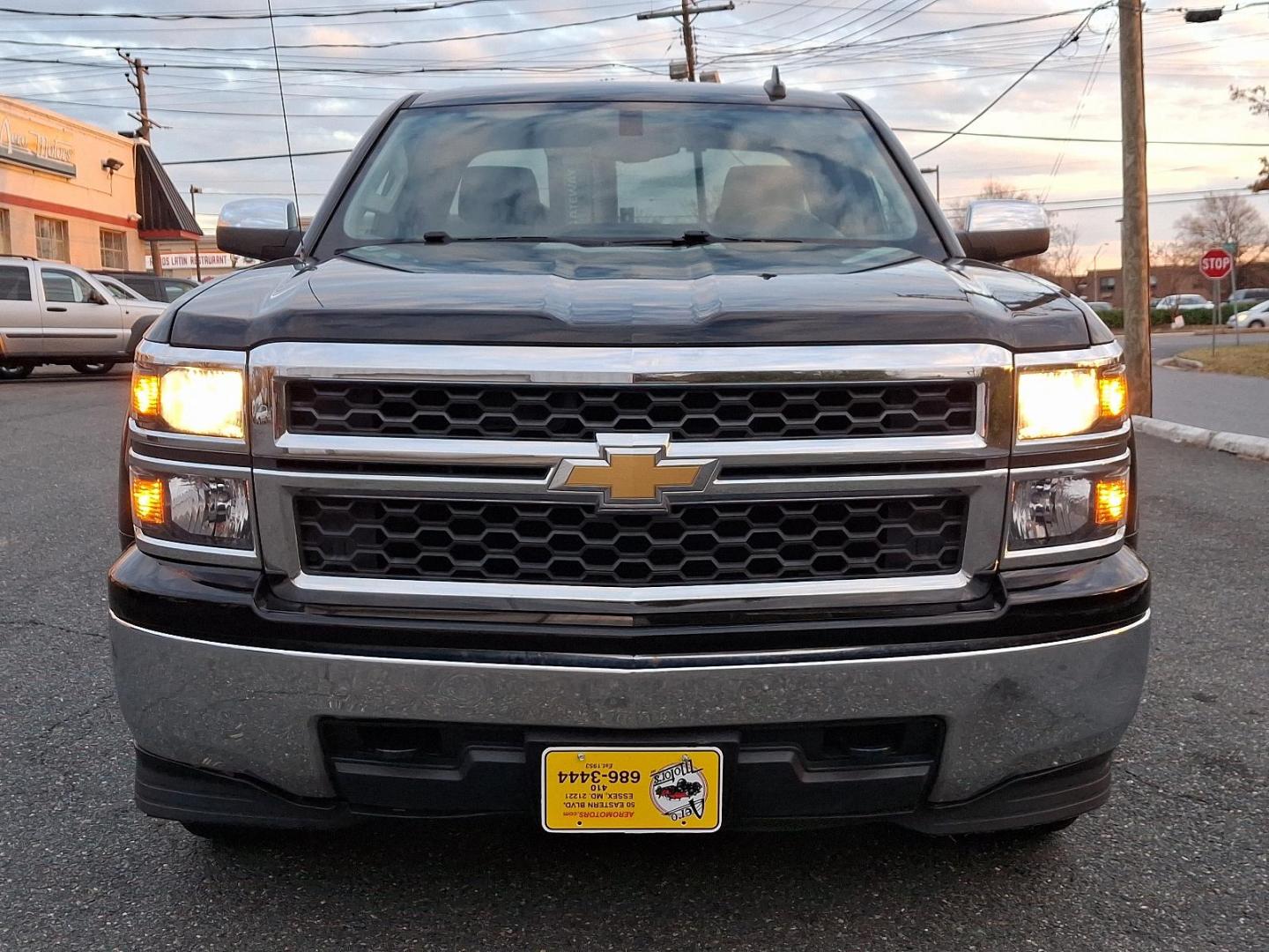 2015 Black Chevrolet Silverado 1500 (1GCVKPEC2FZ) with an 5.3L 8 Cylinder Fuel Injected engine, AT4X4 transmission, located at 50 Eastern Blvd., Essex, MD, 21221, (410) 686-3444, 39.304367, -76.484947 - Photo#1