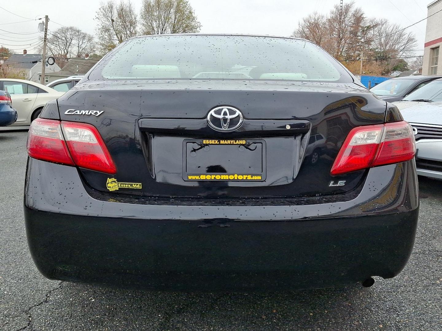 2008 Black - 202 /Bisque - 40 Toyota Camry LE (4T1BE46K18U) with an 2.4L DOHC MPFI VVT-i 16-valve 4-cyl engine engine, located at 50 Eastern Blvd., Essex, MD, 21221, (410) 686-3444, 39.304367, -76.484947 - Introducing the 2008 Toyota Camry LE, a reliable and stylish sedan that exemplifies the perfect blend of performance and comfort. Finished in a sophisticated Black exterior with a refined Bisque interior, this vehicle ensures that you travel in both elegance and convenience. Powered by a robust 2.4 - Photo#4