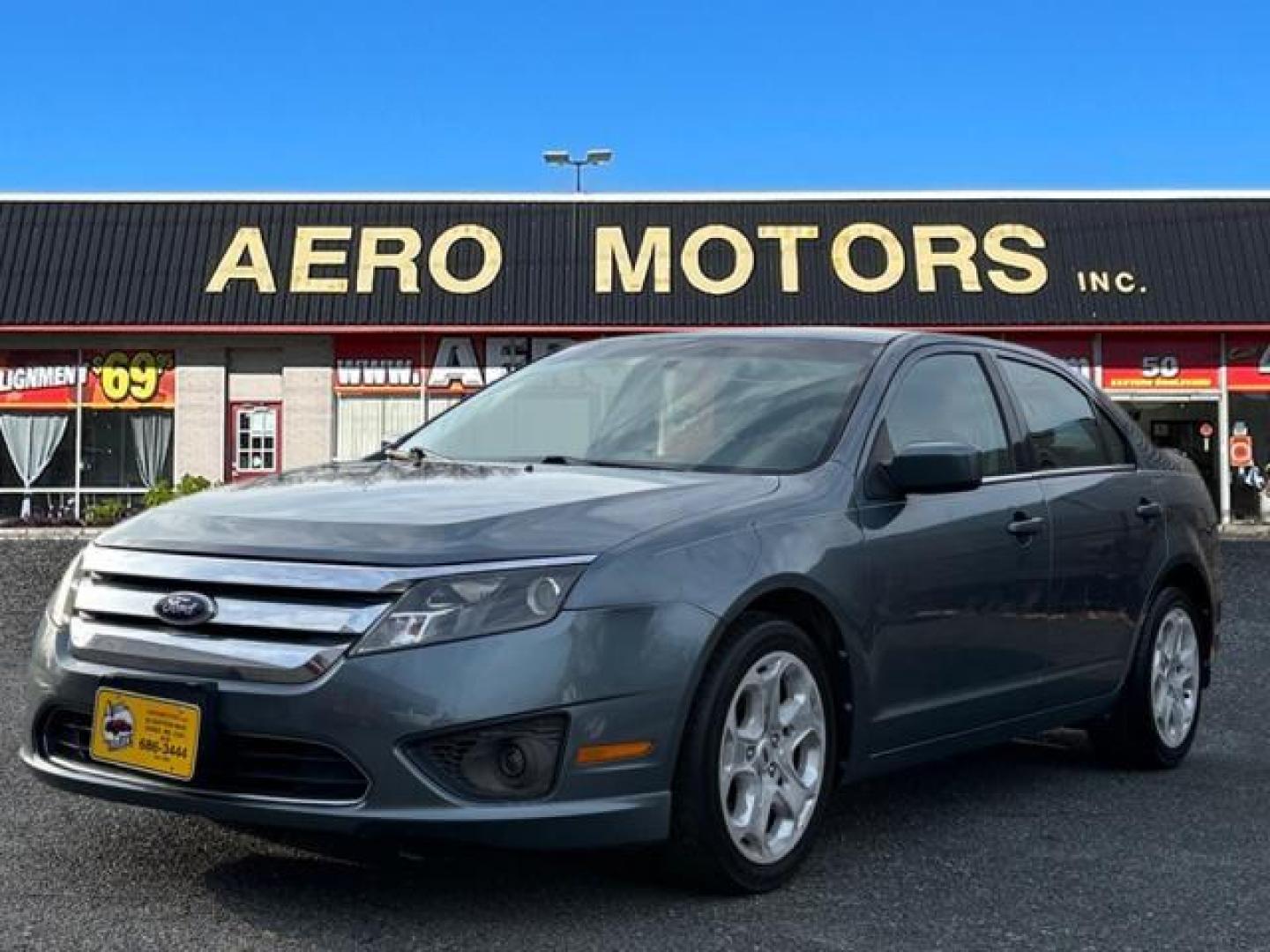 2011 Blue Ford Fusion SE (3FAHP0HA8BR) with an 2.5L 4 Cylinder Sequential-Port F.I. engine, Automatic transmission, located at 50 Eastern Blvd., Essex, MD, 21221, (410) 686-3444, 39.304367, -76.484947 - Photo#0