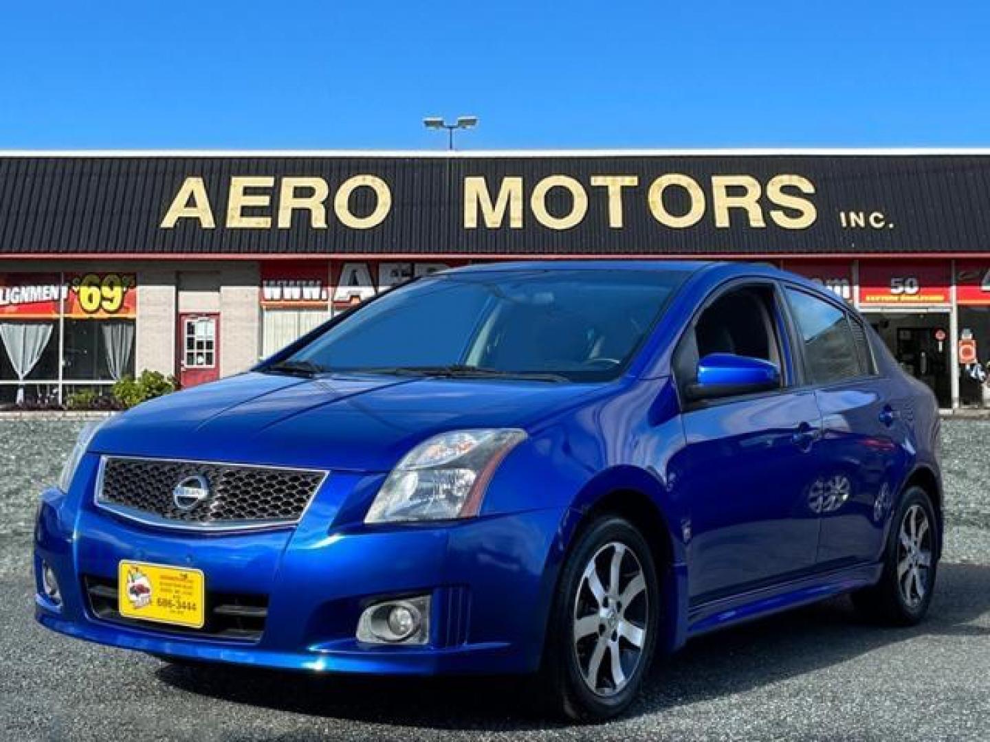 2012 Blue Nissan Sentra SE (3N1AB6AP4CL) with an 2.0L 4 Cylinder Sequential-Port F.I. engine, Automatic transmission, located at 50 Eastern Blvd., Essex, MD, 21221, (410) 686-3444, 39.304367, -76.484947 - Photo#0