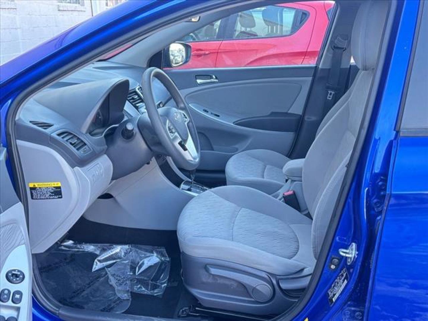 2012 Blue Hyundai ACCENT GLS (KMHCU4AE4CU) with an 1.6L 4 Cylinder Fuel Injected engine, Not Specified transmission, located at 50 Eastern Blvd., Essex, MD, 21221, (410) 686-3444, 39.304367, -76.484947 - Photo#11