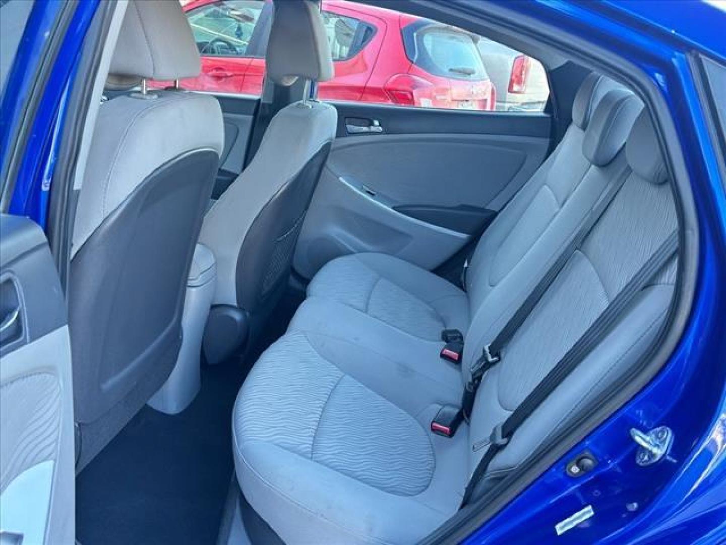 2012 Blue Hyundai ACCENT GLS (KMHCU4AE4CU) with an 1.6L 4 Cylinder Fuel Injected engine, Not Specified transmission, located at 50 Eastern Blvd., Essex, MD, 21221, (410) 686-3444, 39.304367, -76.484947 - Photo#12