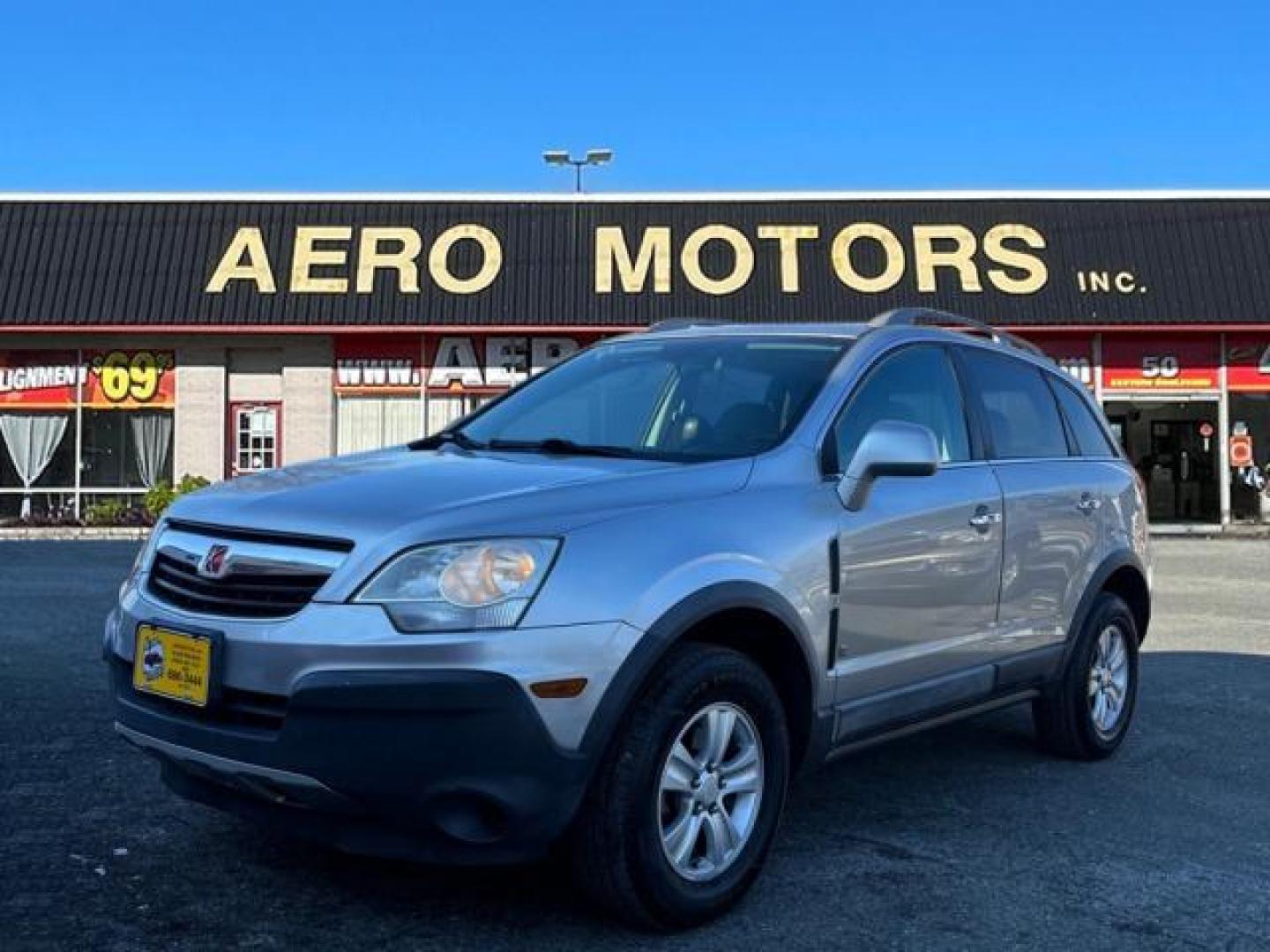 2008 Silver Saturn Vue XE (3GSCL33P48S) with an 2.4L 4 Cylinder Sequential Fuel Injection engine, Automatic transmission, located at 50 Eastern Blvd., Essex, MD, 21221, (410) 686-3444, 39.304367, -76.484947 - Photo#0